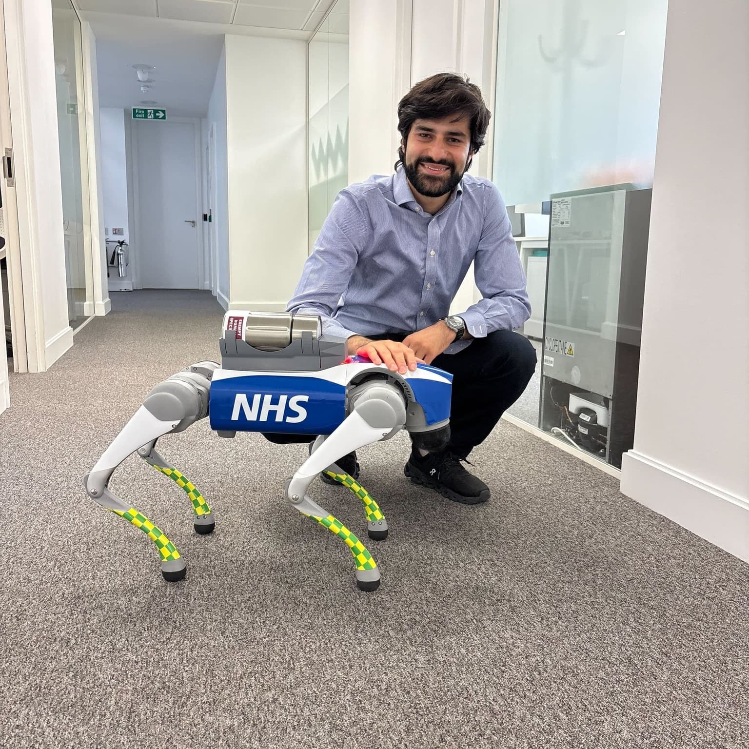 Can robots help us care for an aging population? artwork