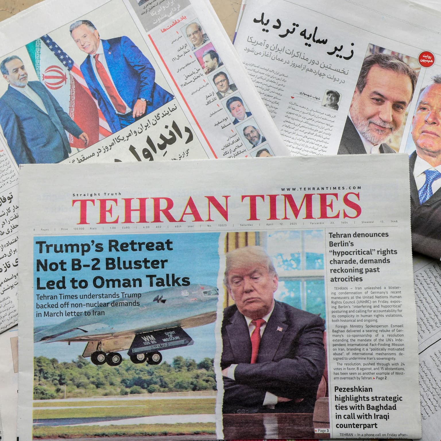 Art of the (Iran) deal artwork