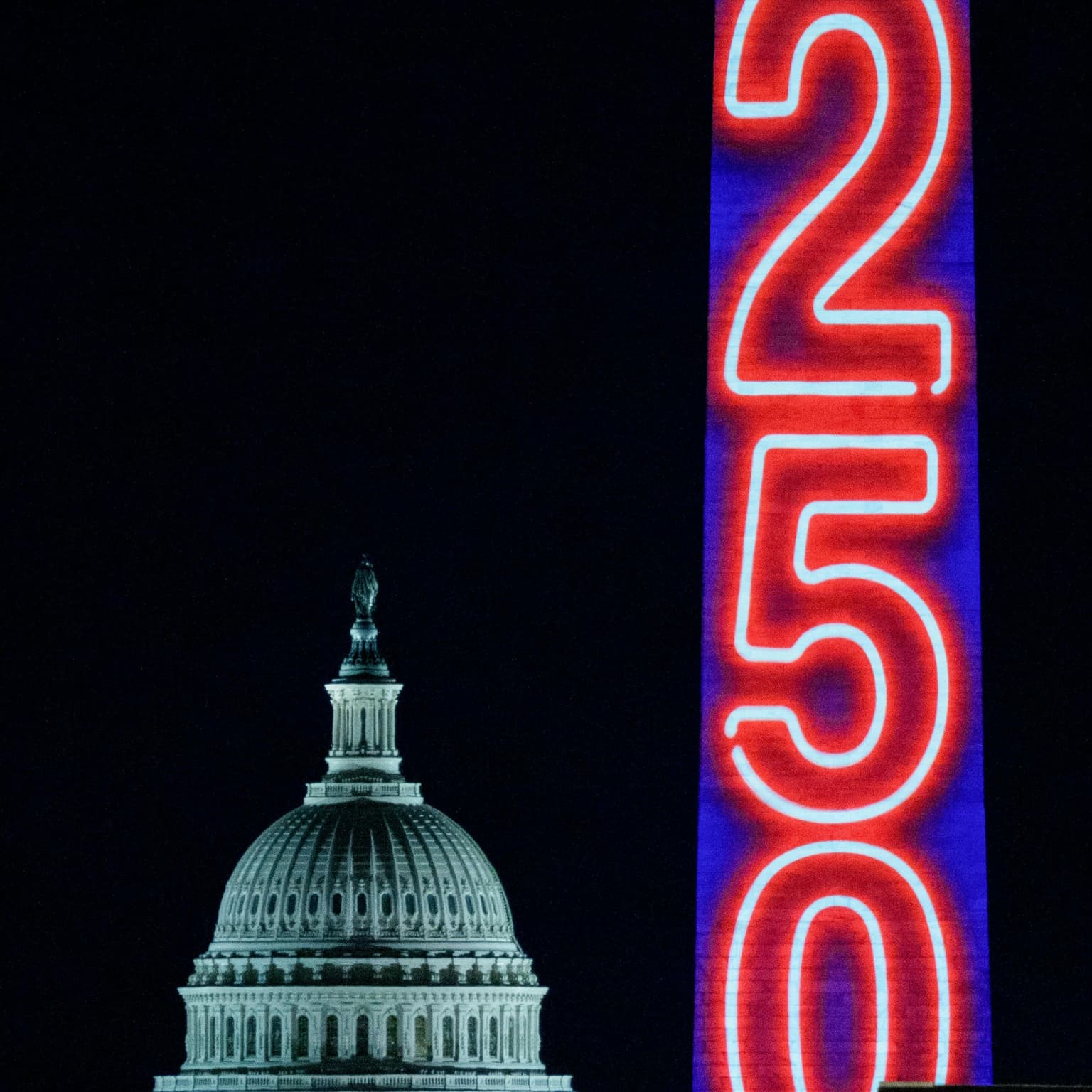America's birthday blues artwork