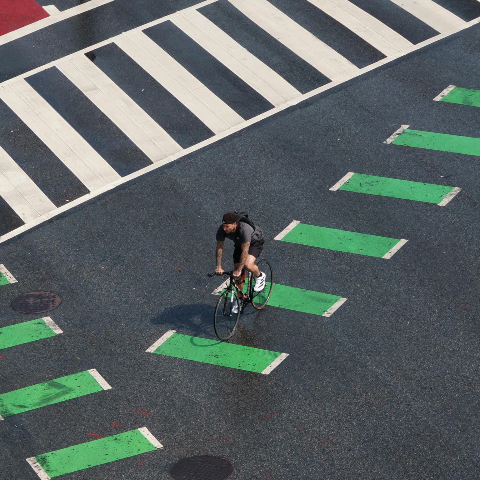 Let's fight over bike lanes artwork