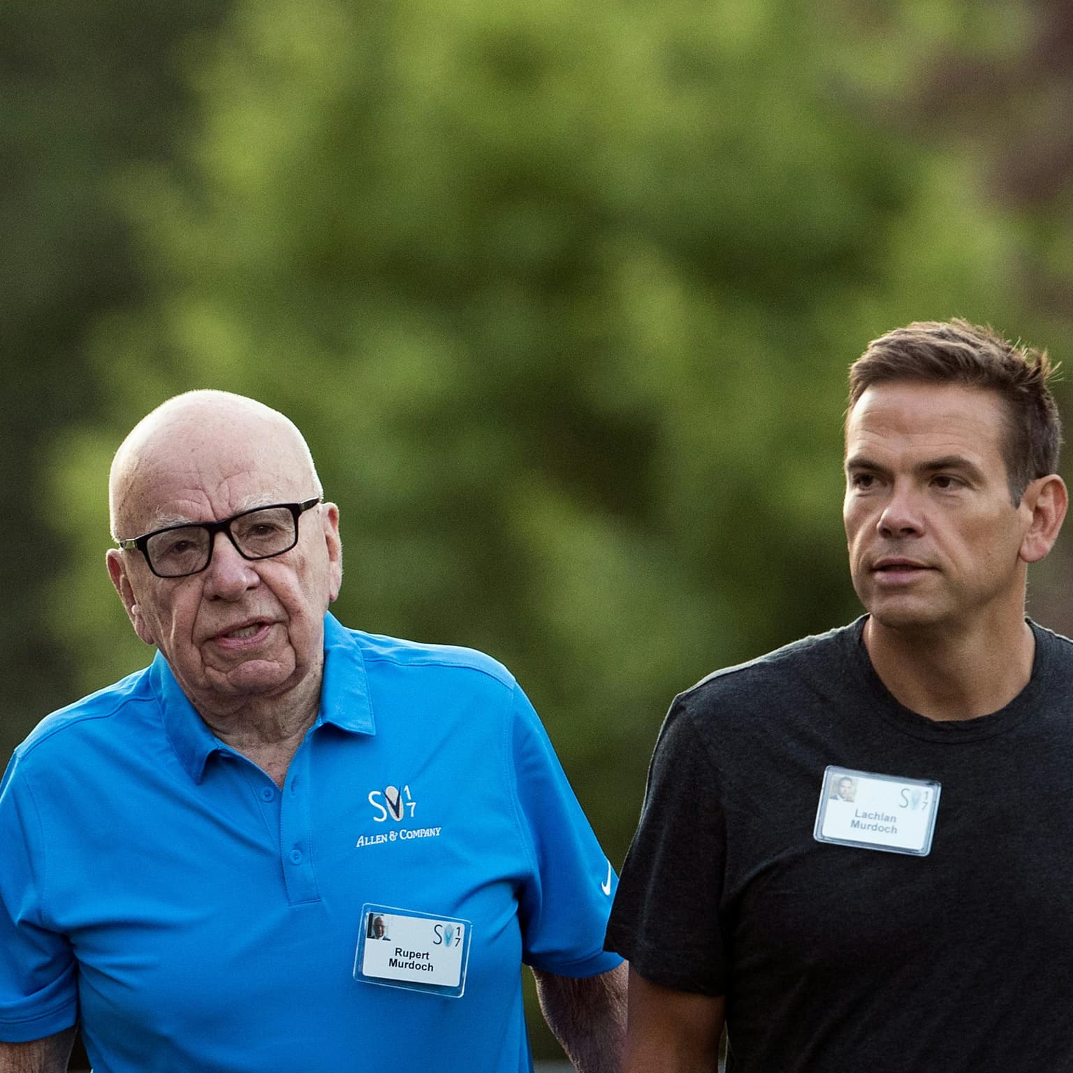 Rupert Murdoch presents: Succession artwork