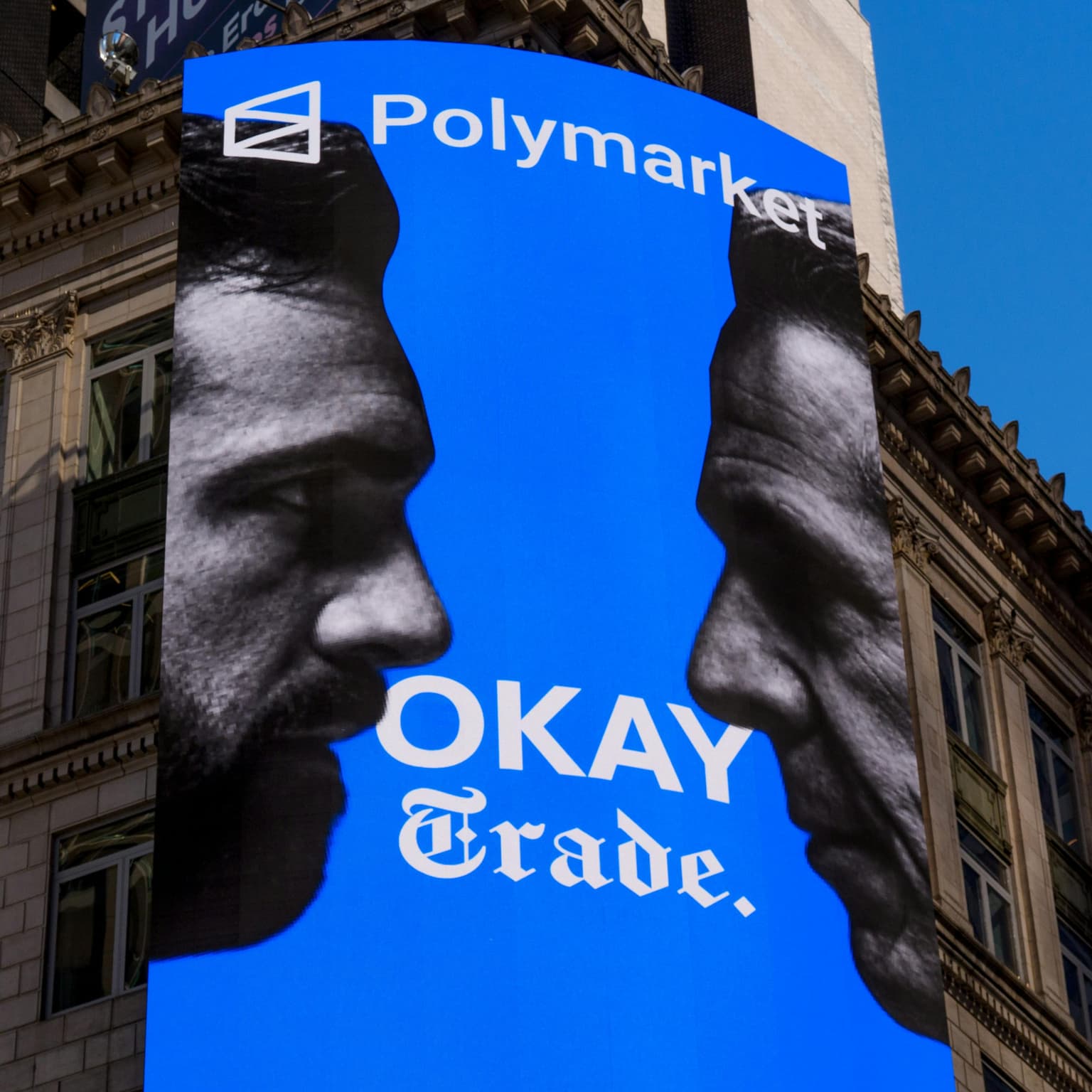 Bettor living through Polymarket artwork