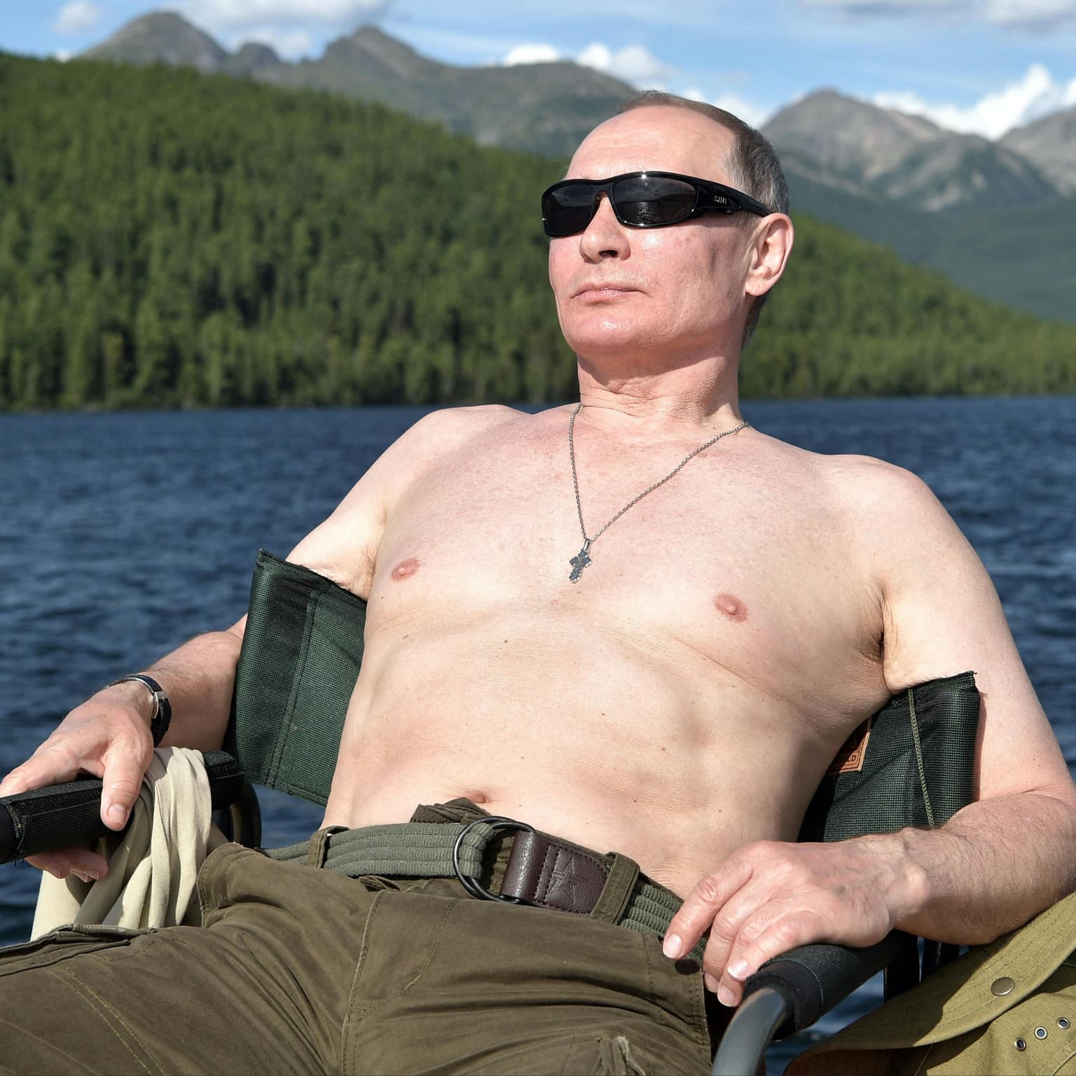 Putin's plan to live forever artwork