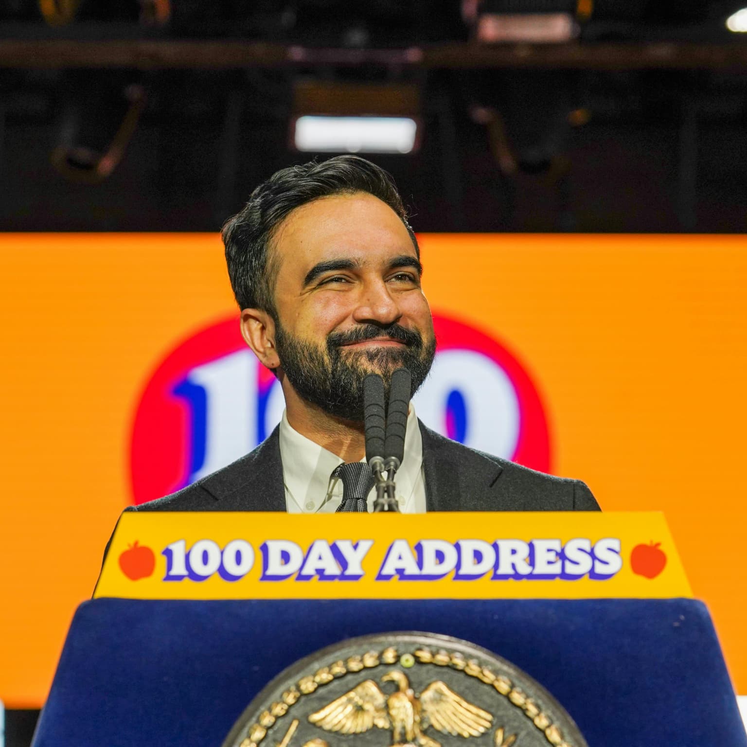 100 days of Mayor Mamdani artwork