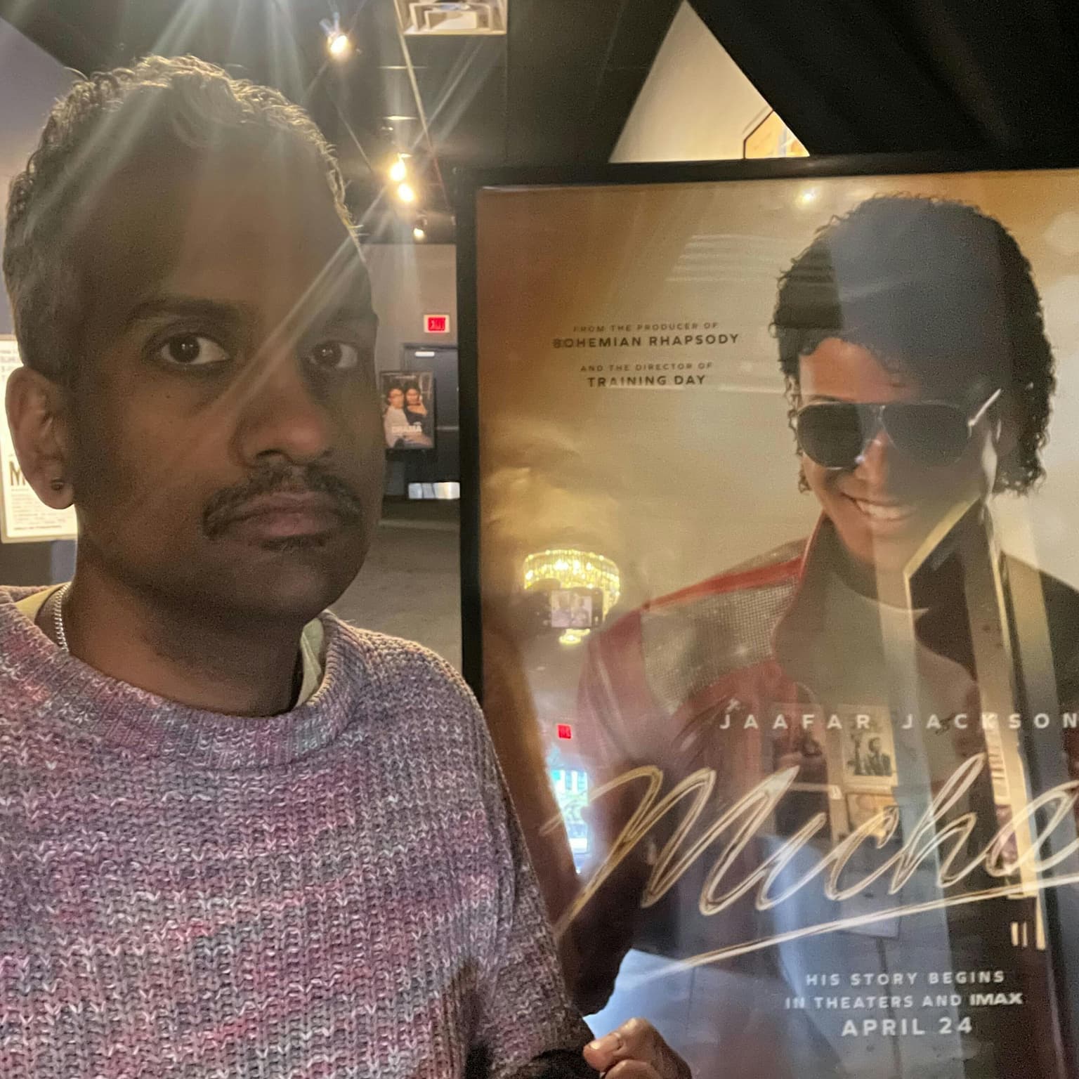 The Michael Jackson "biopic" artwork