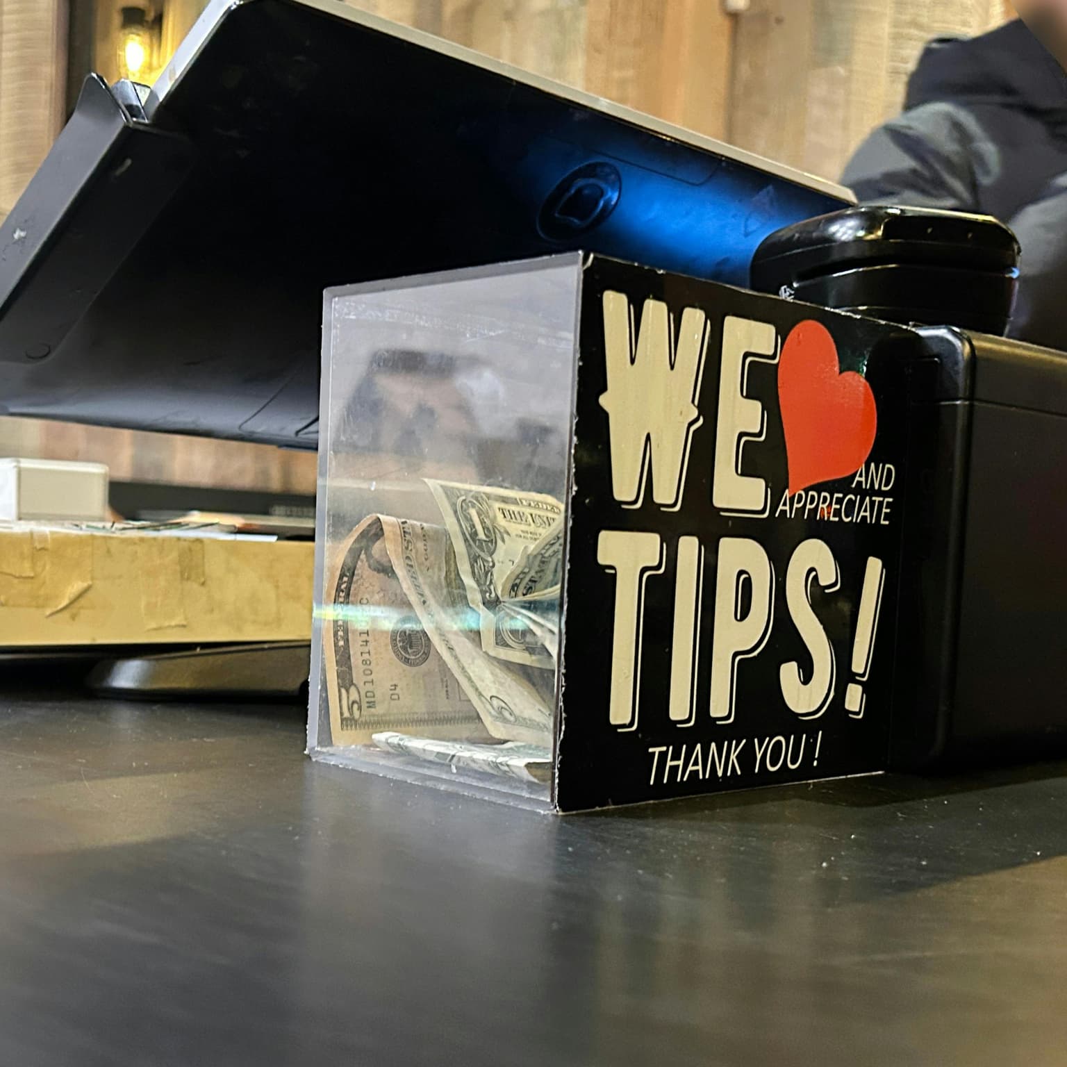 Is tipping fair? artwork