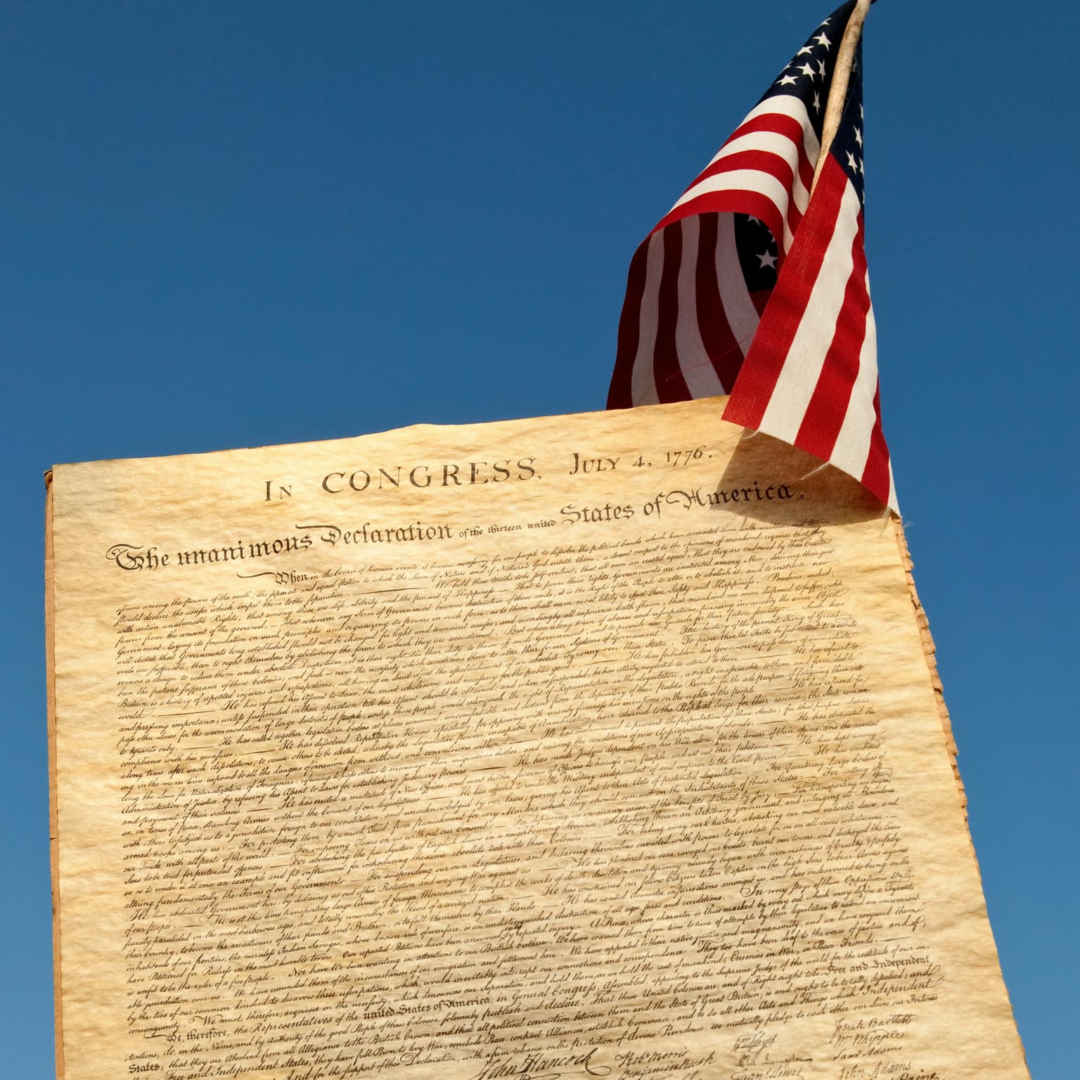 Grading America's first 250 years artwork