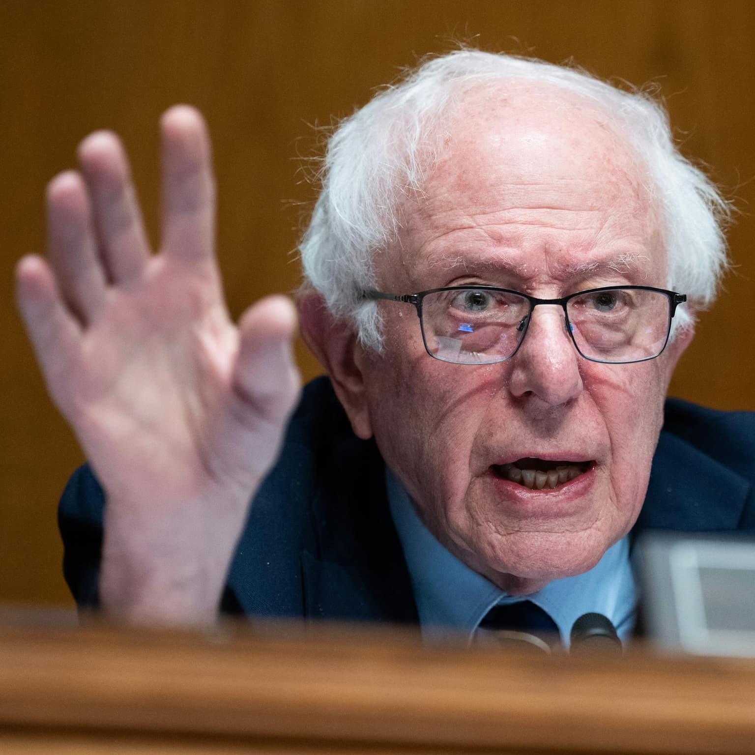 Bernie vs. the billionaires artwork