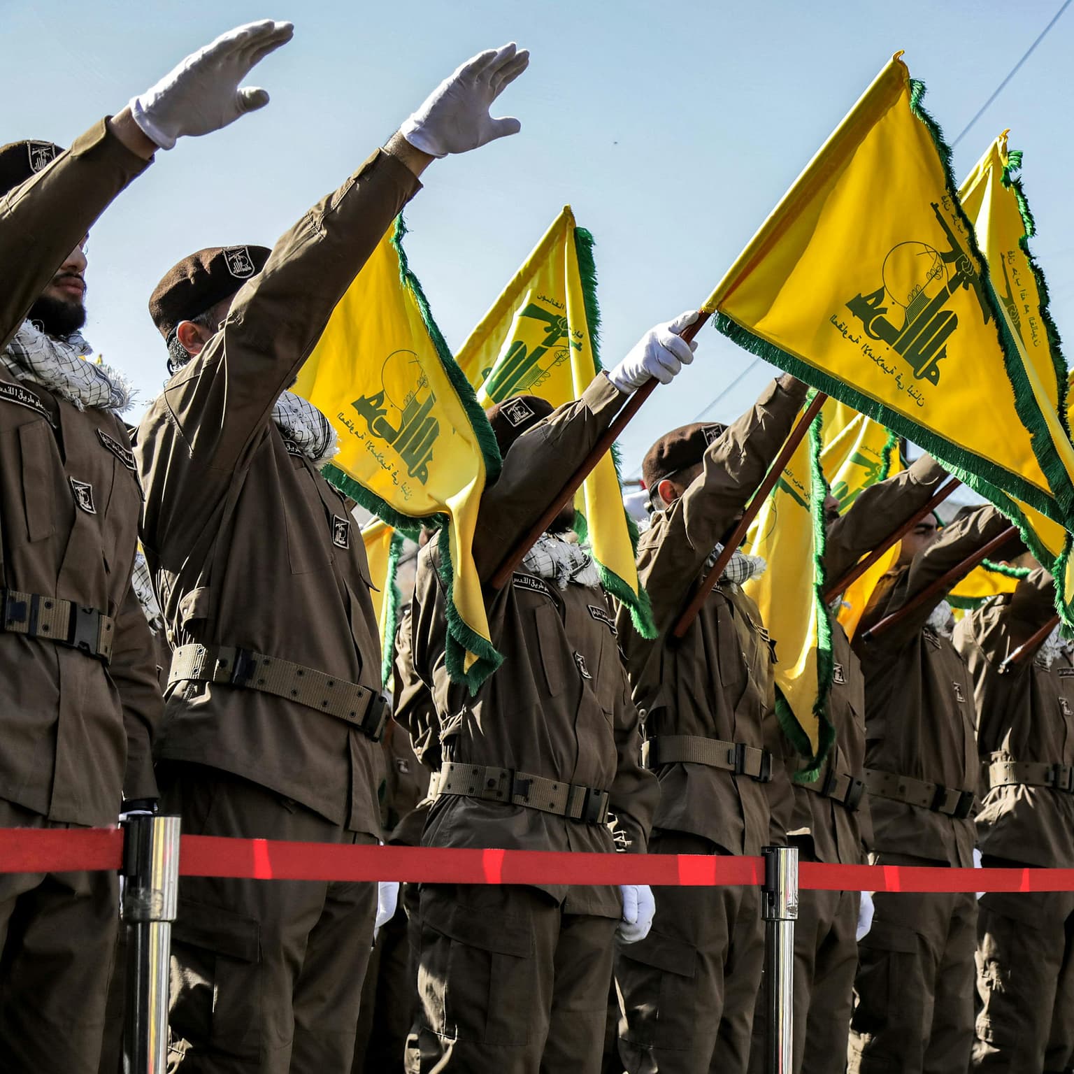 Israel vs. Hezbollah artwork