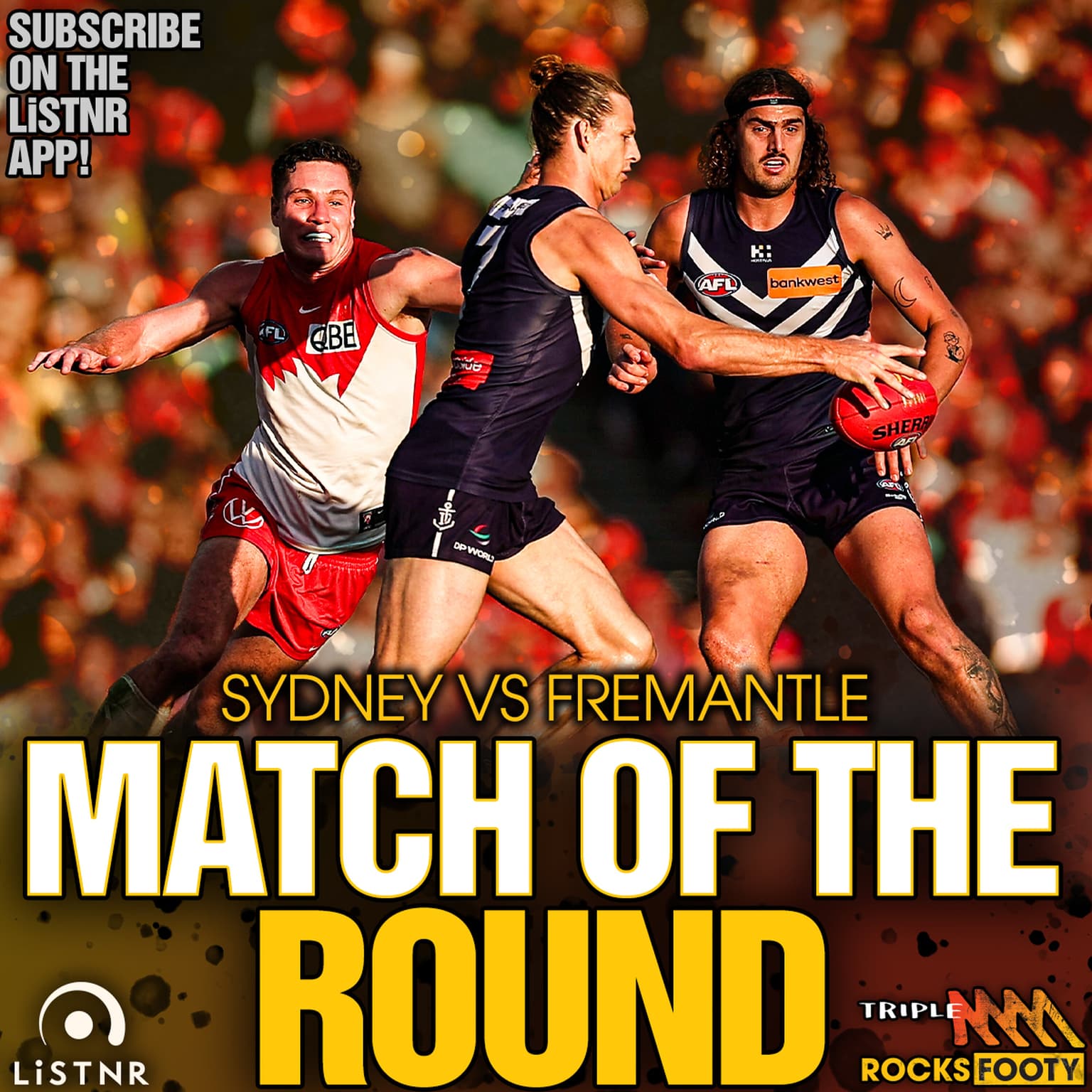 MONDAY MINI-MATCH - R16 Sydney vs Fremantle artwork