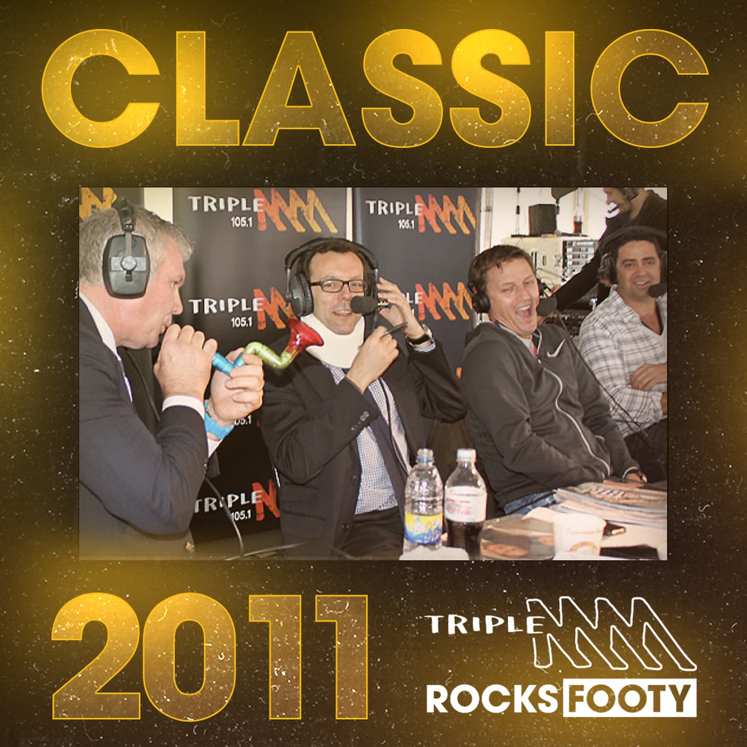 CLASSIC TRIPLE M FOOTY | Spud's 2011 wobble watch artwork