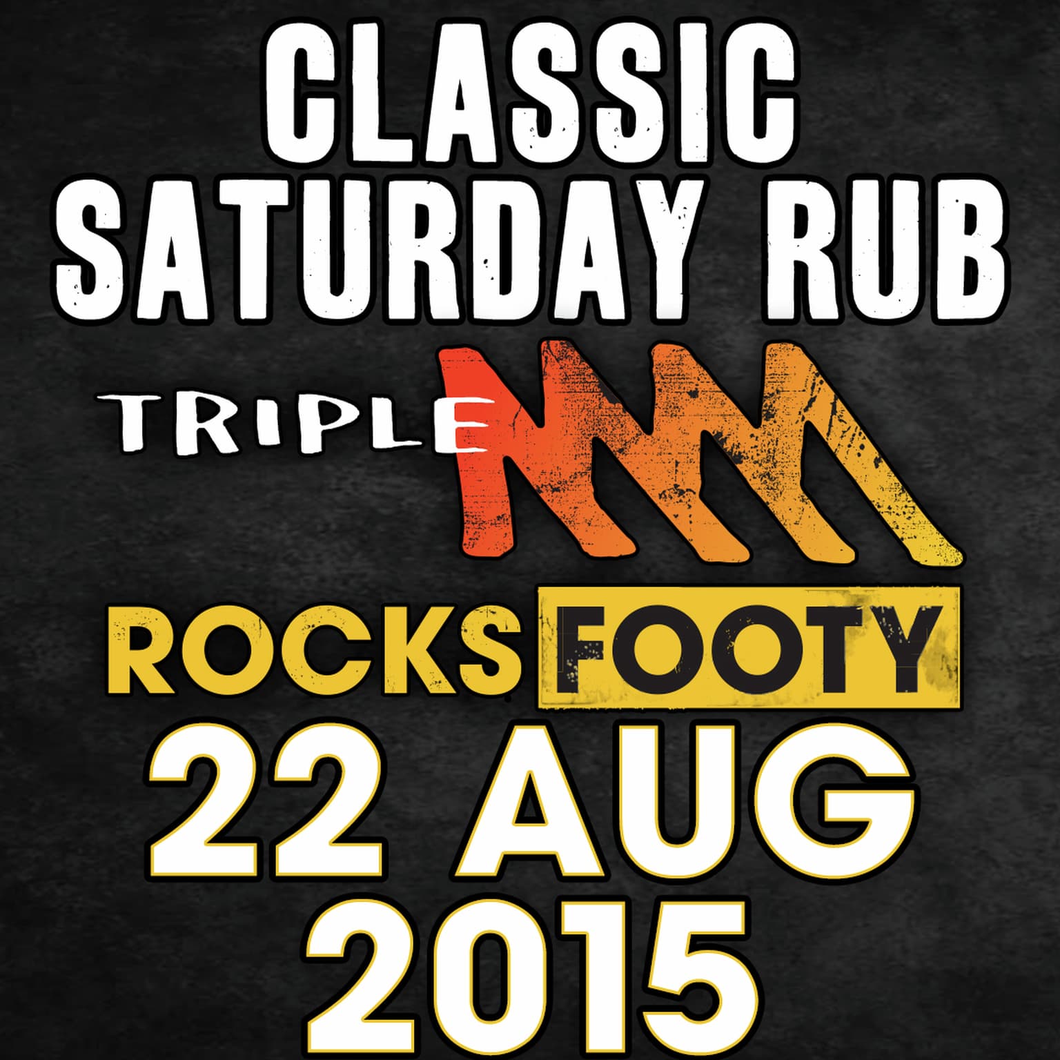 CLASSIC SATURDAY RUB | Double booked Spud lies for the brand artwork