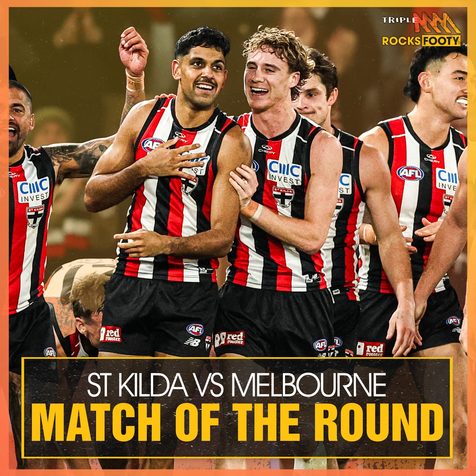 MONDAY MINI-MATCH - R20 St Kilda vs Melbourne artwork