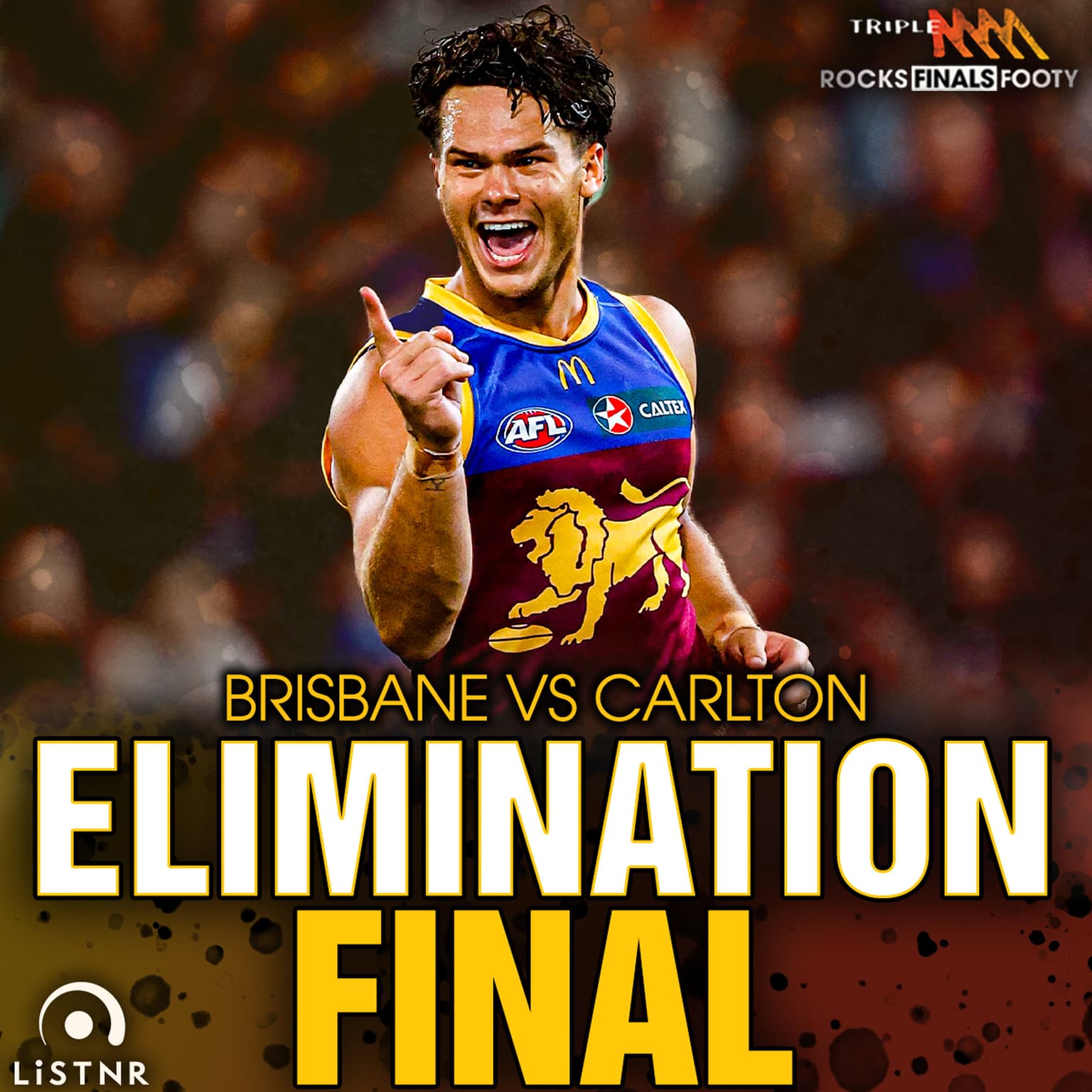 MINI-MATCH - Brisbane vs Carlton - Elimination Final artwork