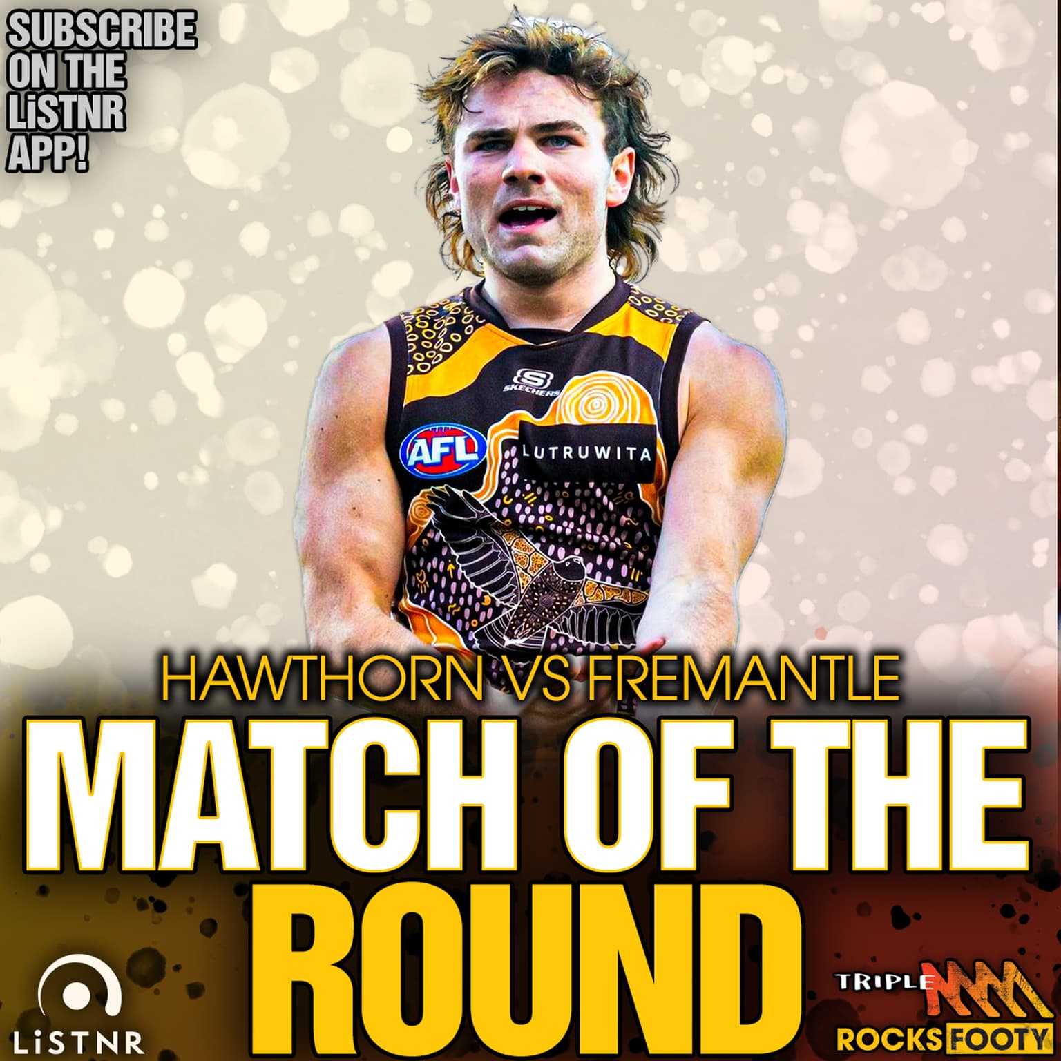 MONDAY MINI-MATCH - R18 Hawthorn v Fremantle artwork