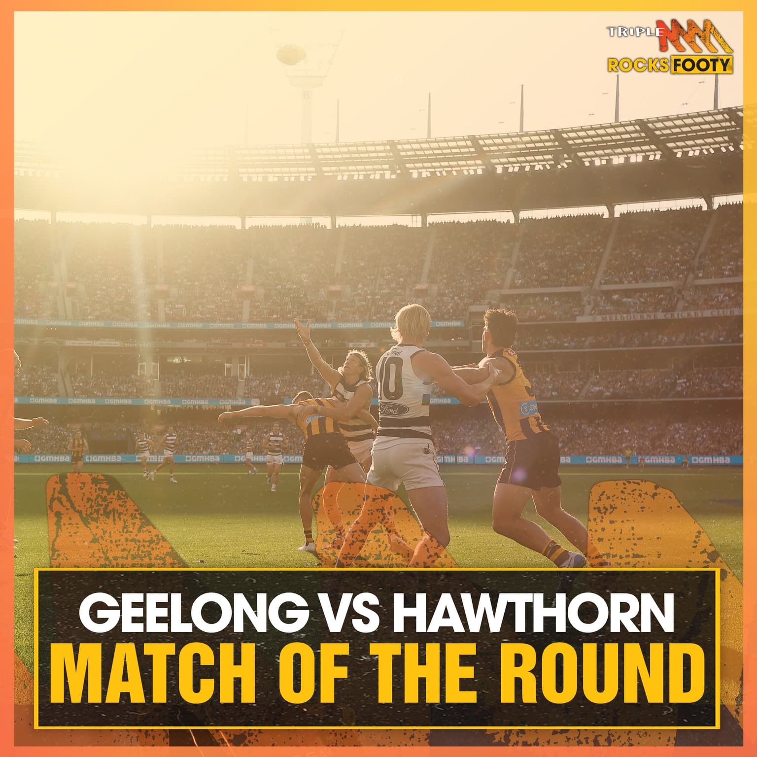 TUESDAY MINI-MATCH - R6 Geelong vs Hawthorn artwork