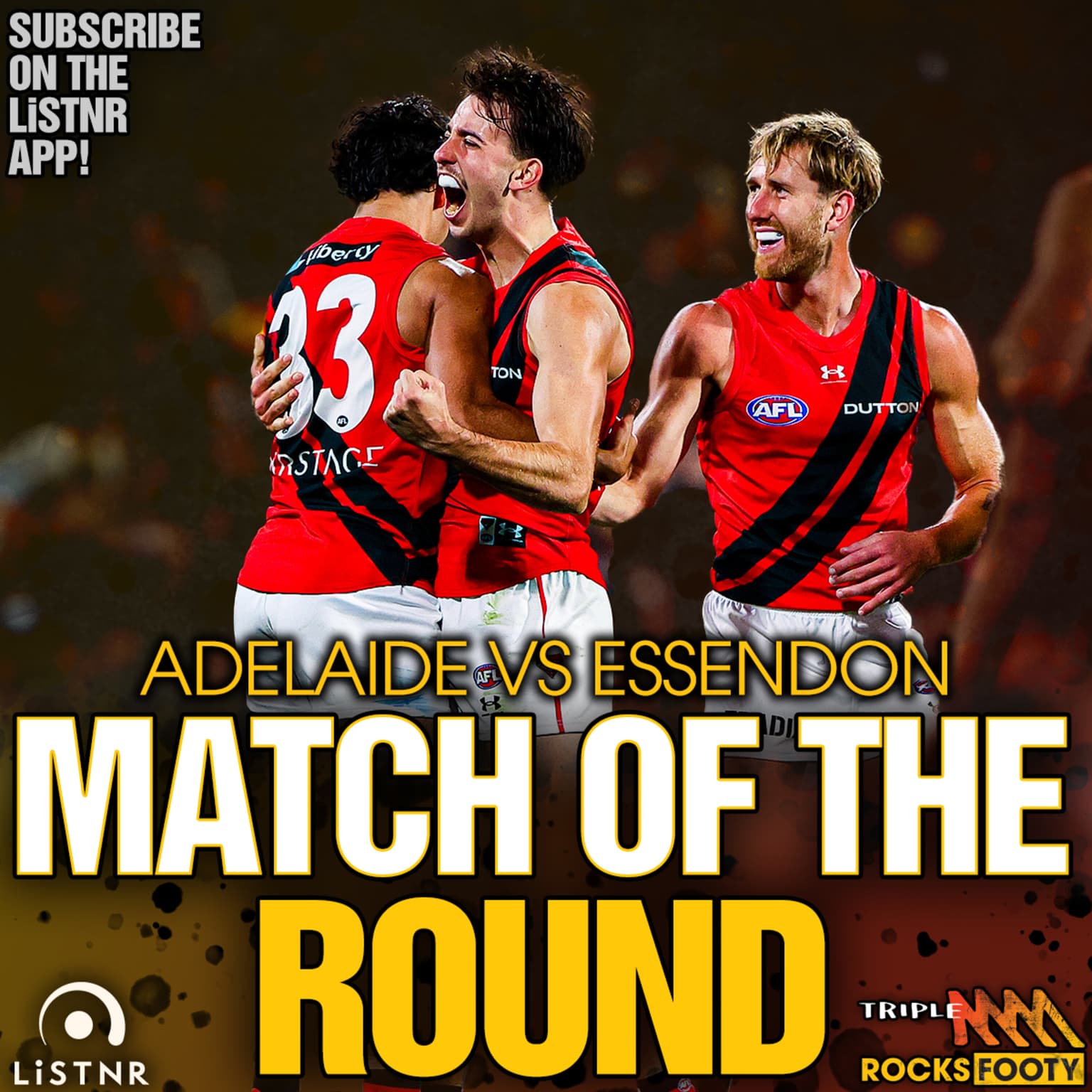 MONDAY MINI MATCH | R6 Adelaide vs Essendon artwork