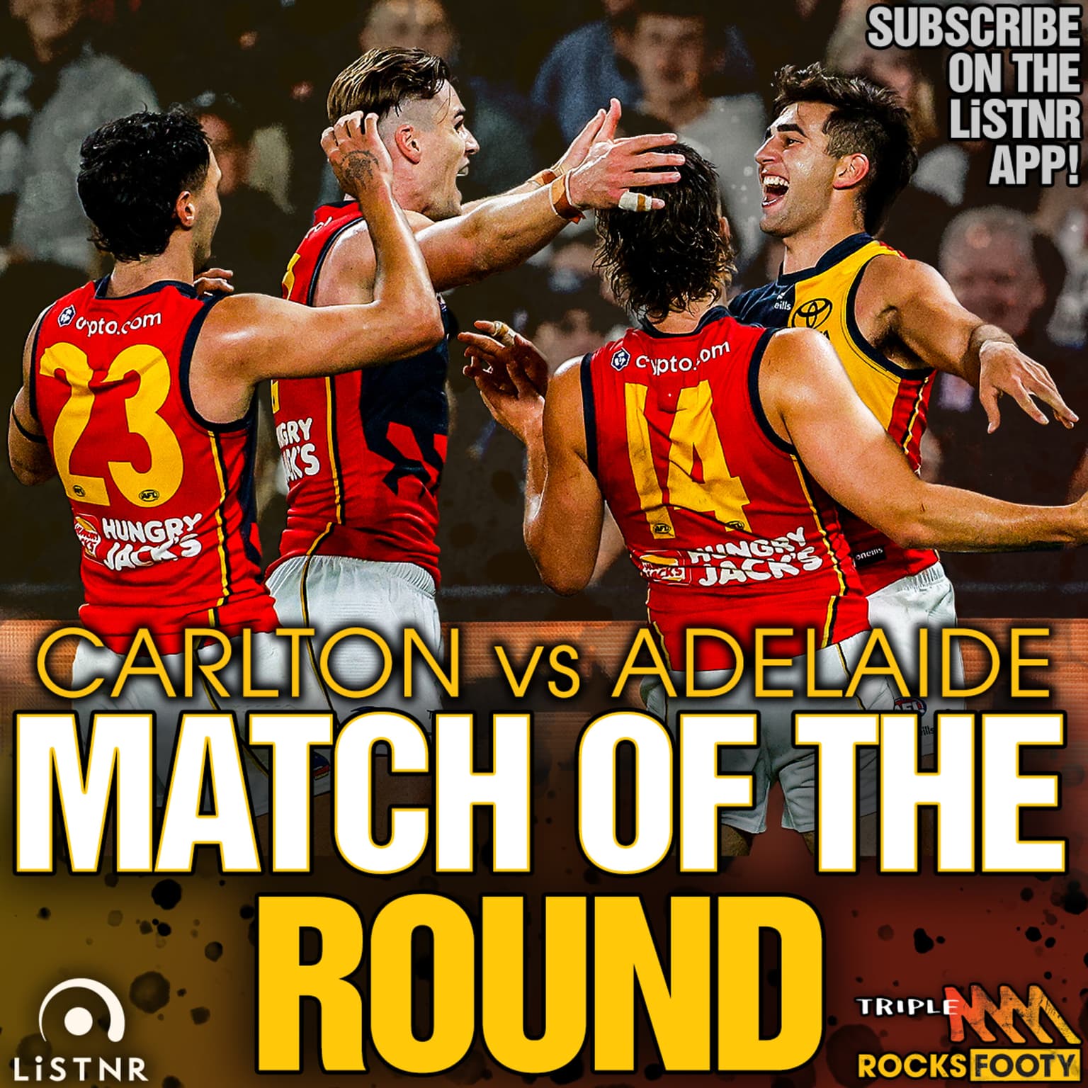 MONDAY MINI-MATCH | Carlton v Adelaide: Crows stun Carlton under the lid artwork