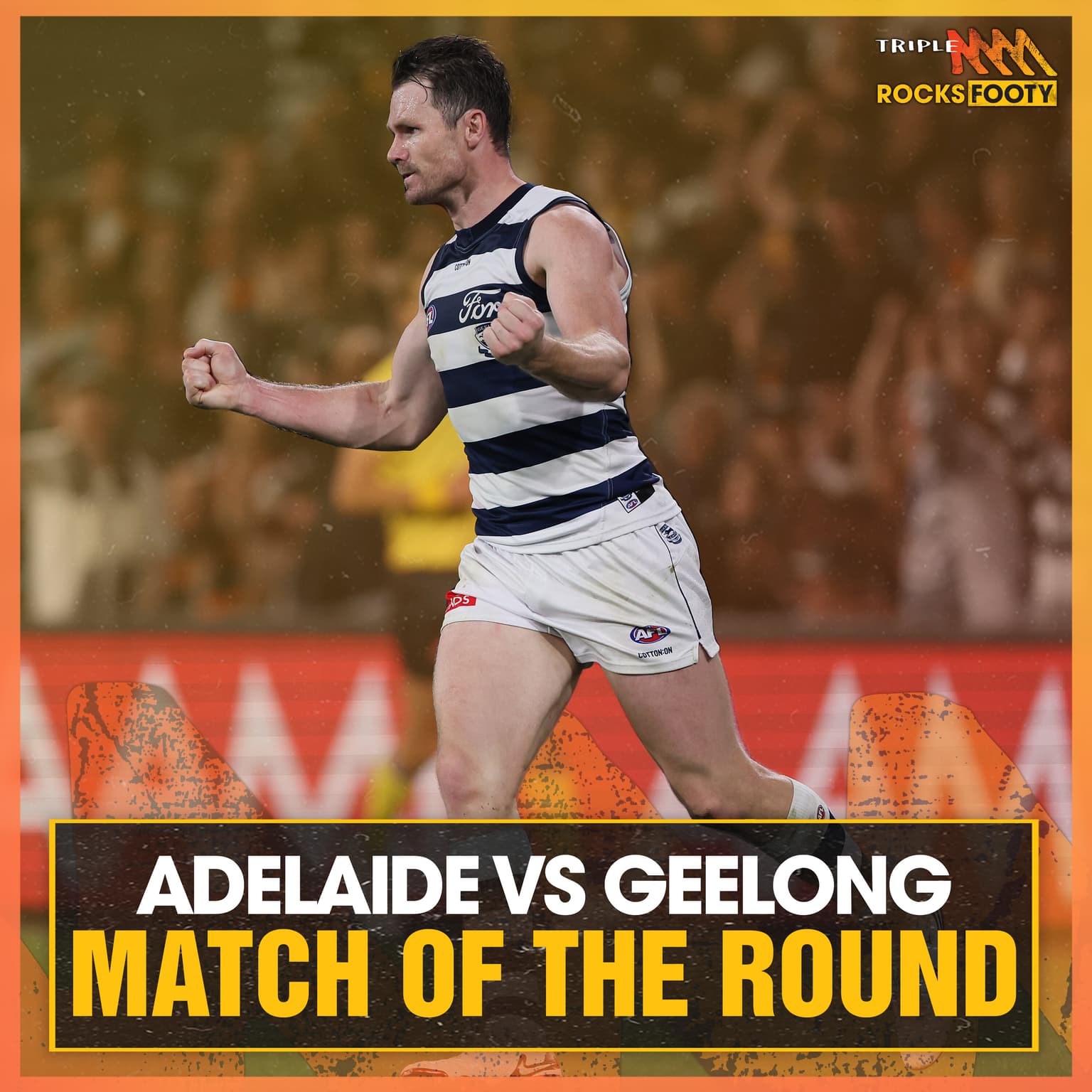 MONDAY MINI-MATCH - R5 Adelaide vs Geelong artwork