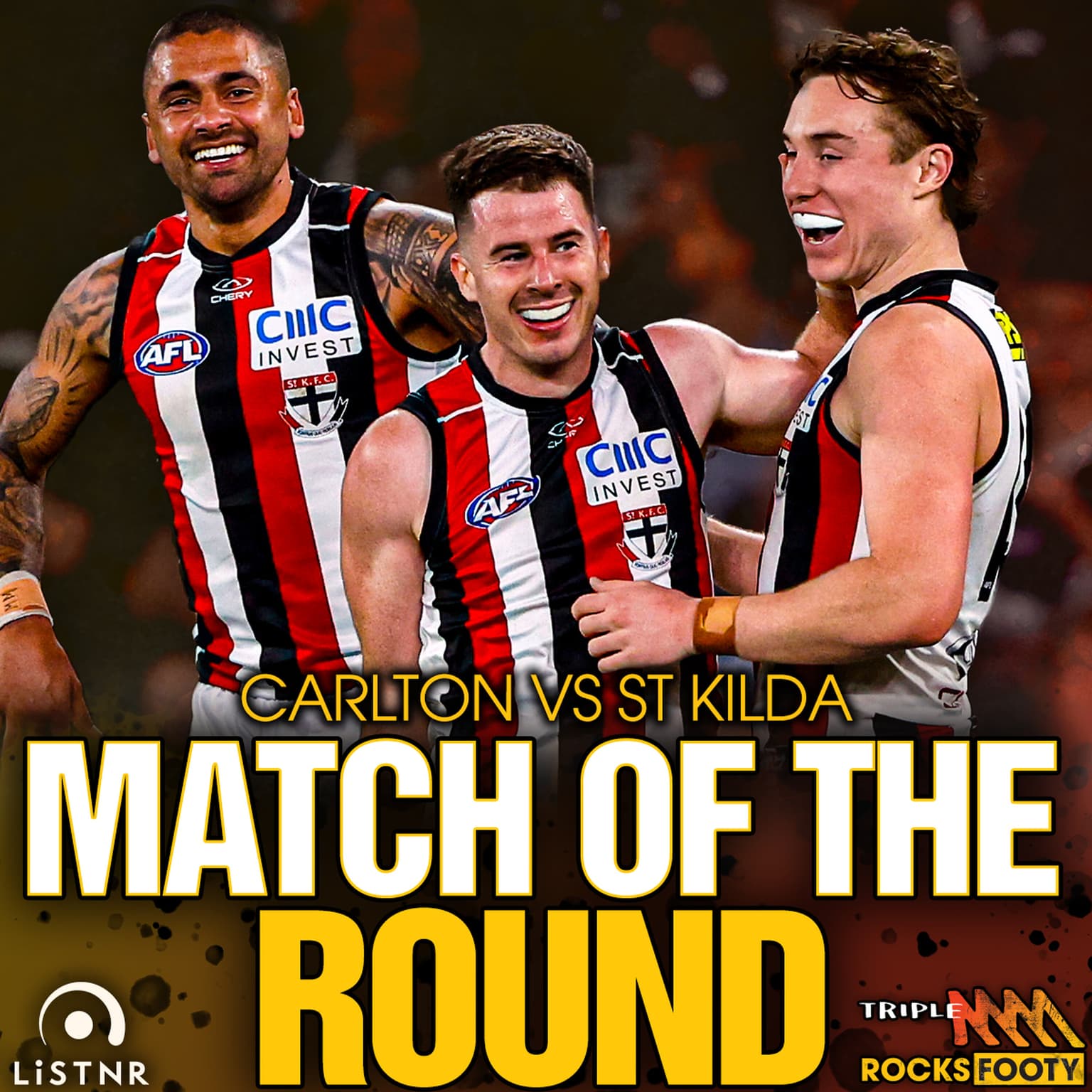 MONDAY MINI-MATCH - R24 Carlton vs St Kilda artwork