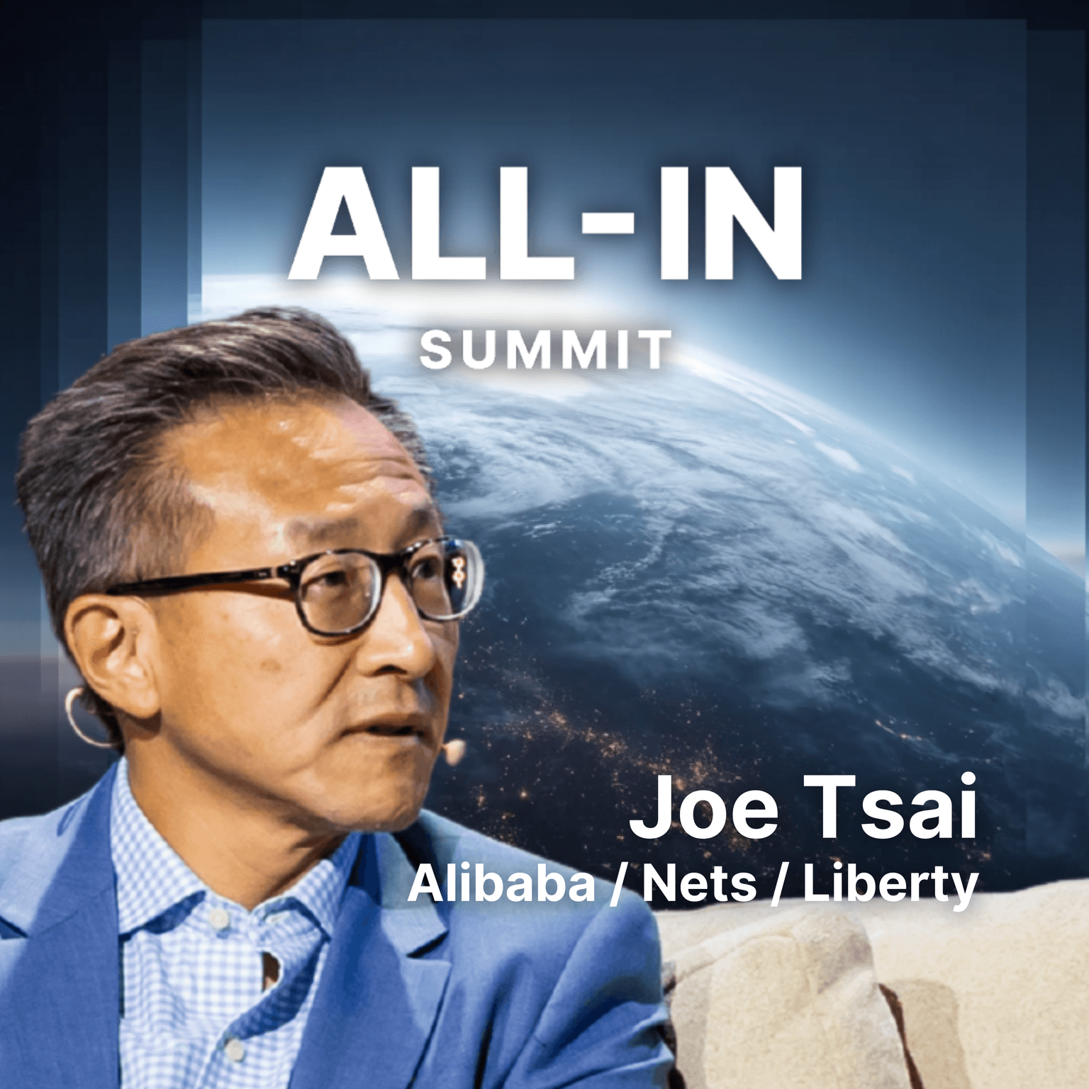 Joe Tsai on US-China Rivalry, AI's Future, Owning the Nets/Liberty, Caitlin Clark's Major Impact artwork