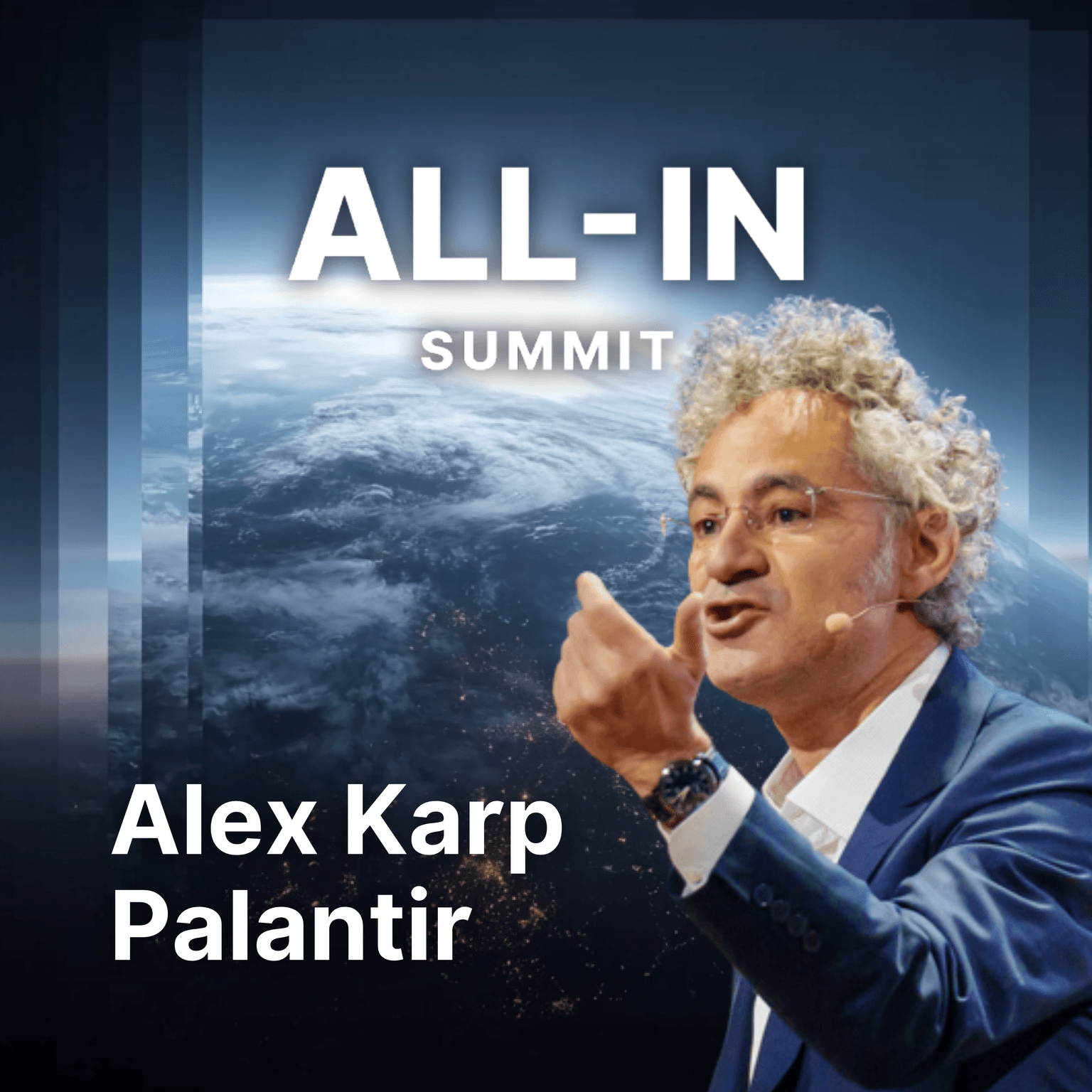 Palantir CEO Alex Karp: Why the West is Destroying Itself, Data Empire, Skeptics, How to Win artwork