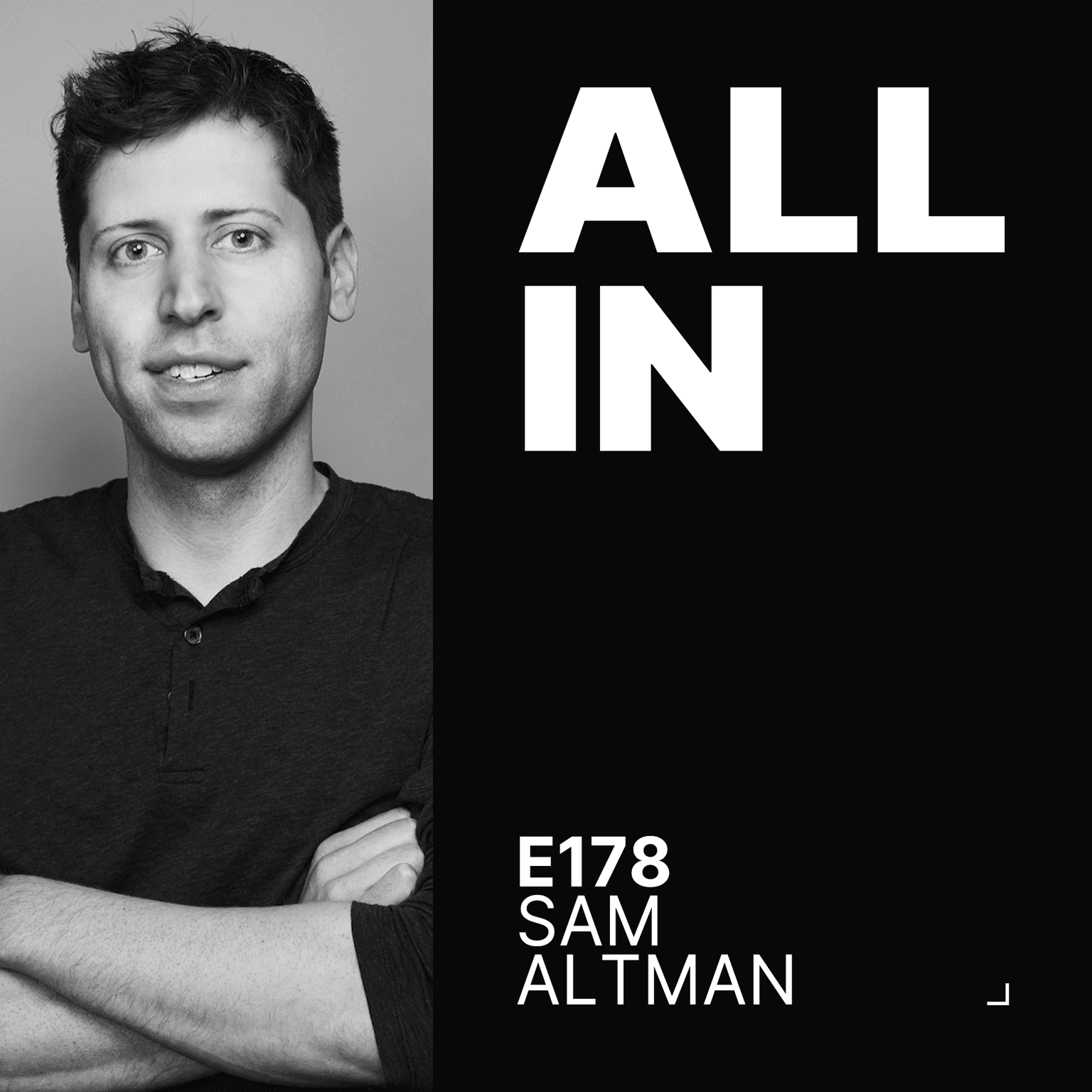 In conversation with Sam Altman artwork