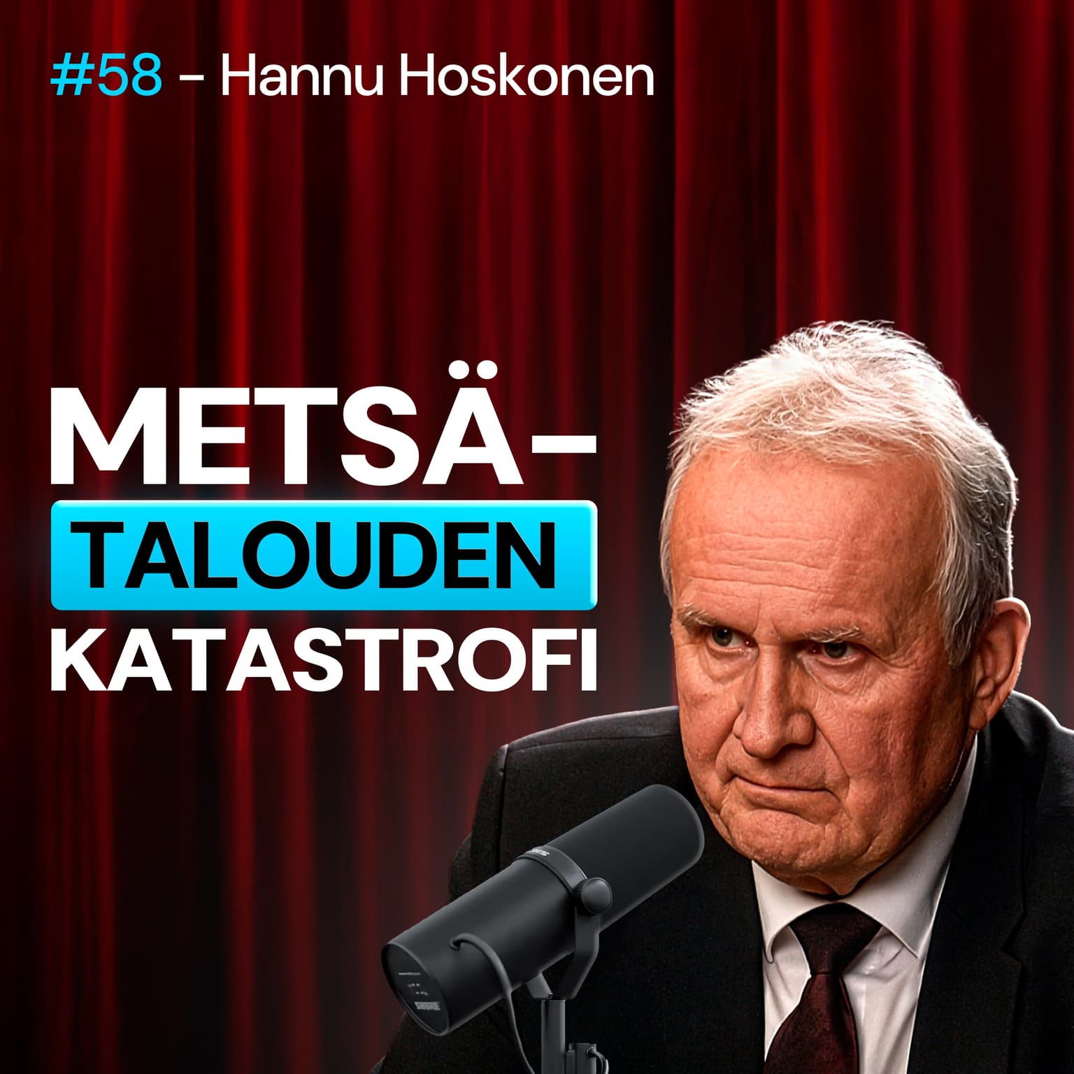 #58 – Hannu Hoskonen: Metsätalouden ROMAHDUS, ilmastovalheet & median puolueellisuus artwork