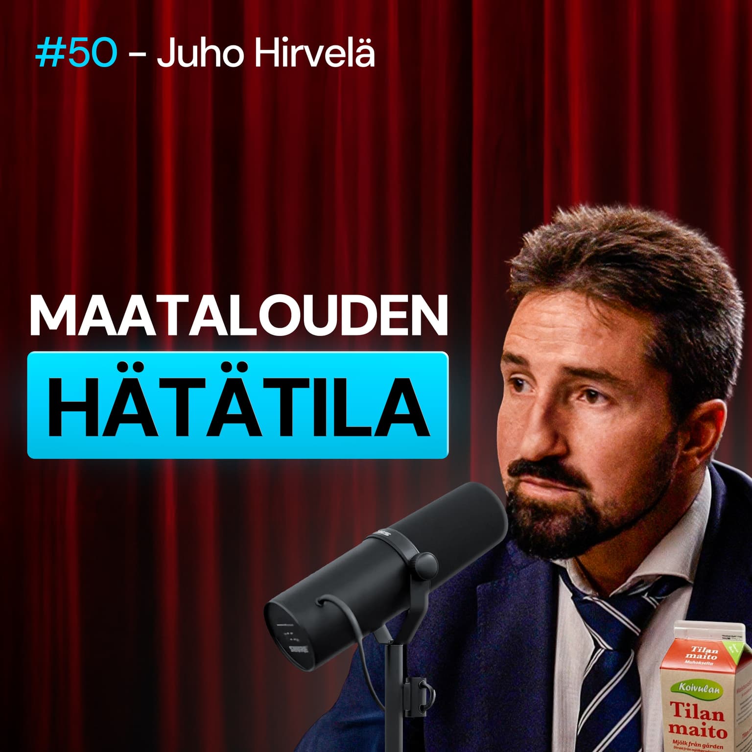 #50 – Juho Hirvelä: MIKSI PIENET MAATILAT KUOLEVAT? artwork