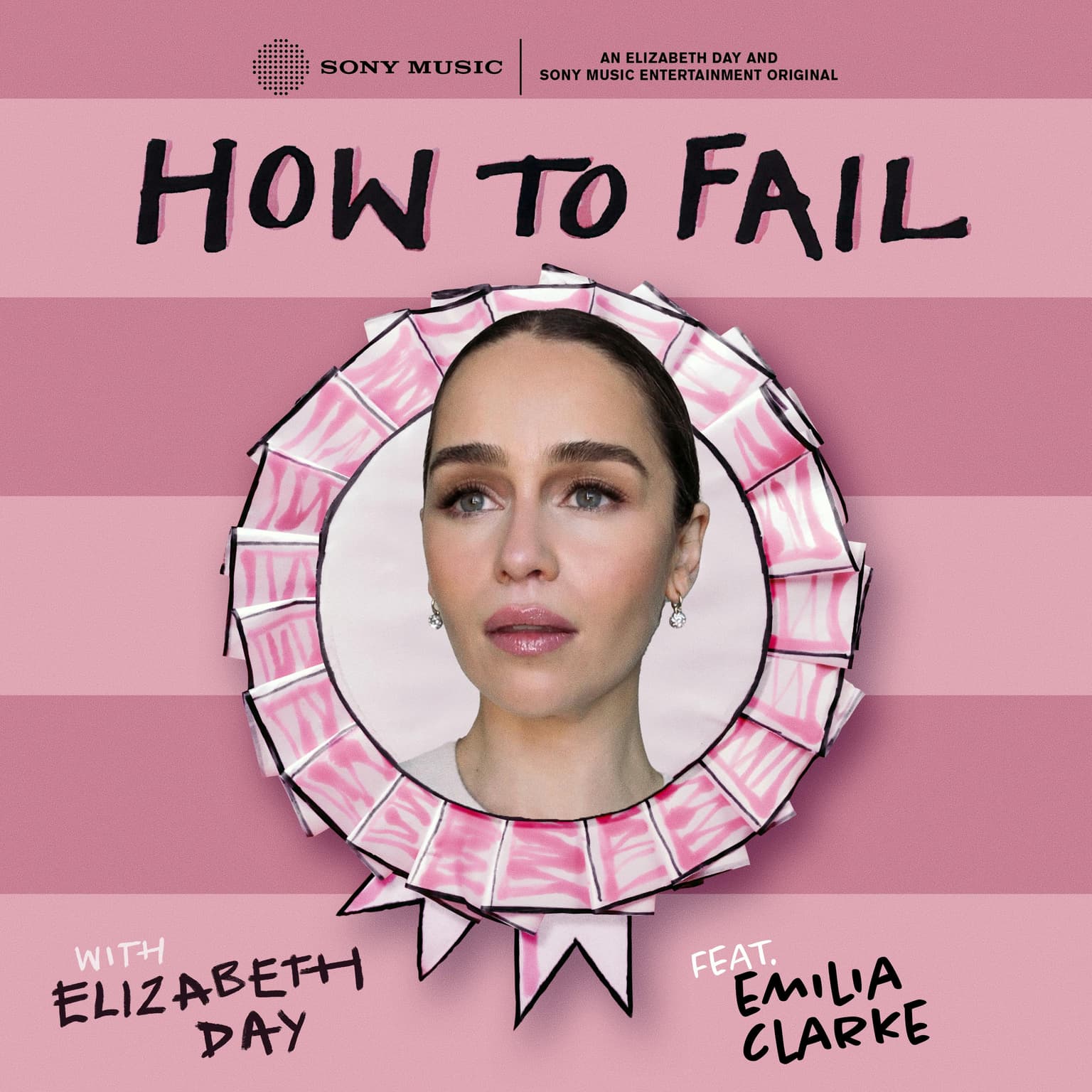 Emilia Clarke - ‘I’m A Bad Celebrity’ artwork