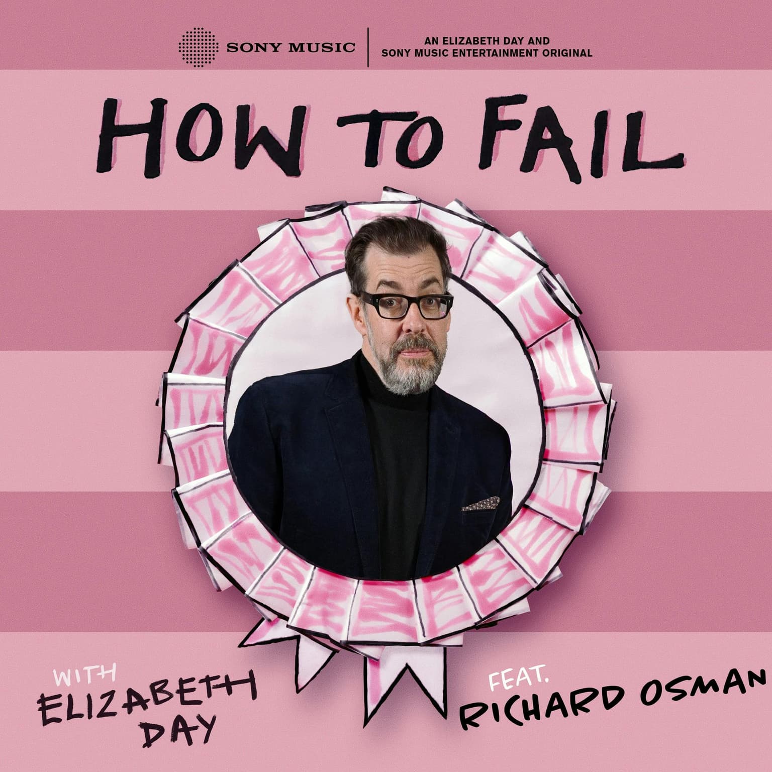 Richard Osman on cats, crime and c**ts artwork