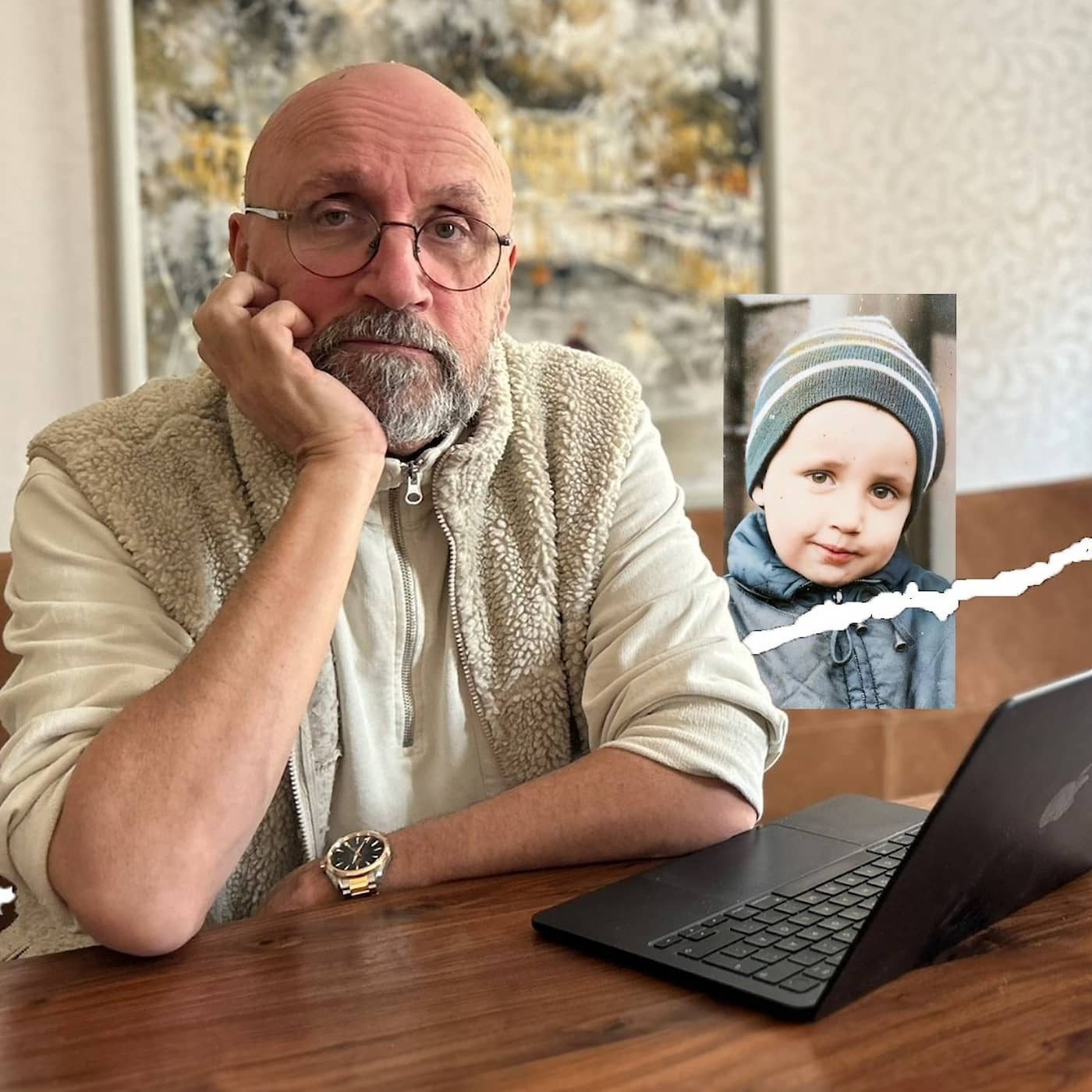 Avslöjandet om adoptionen fick PO att tappa fotfästet artwork