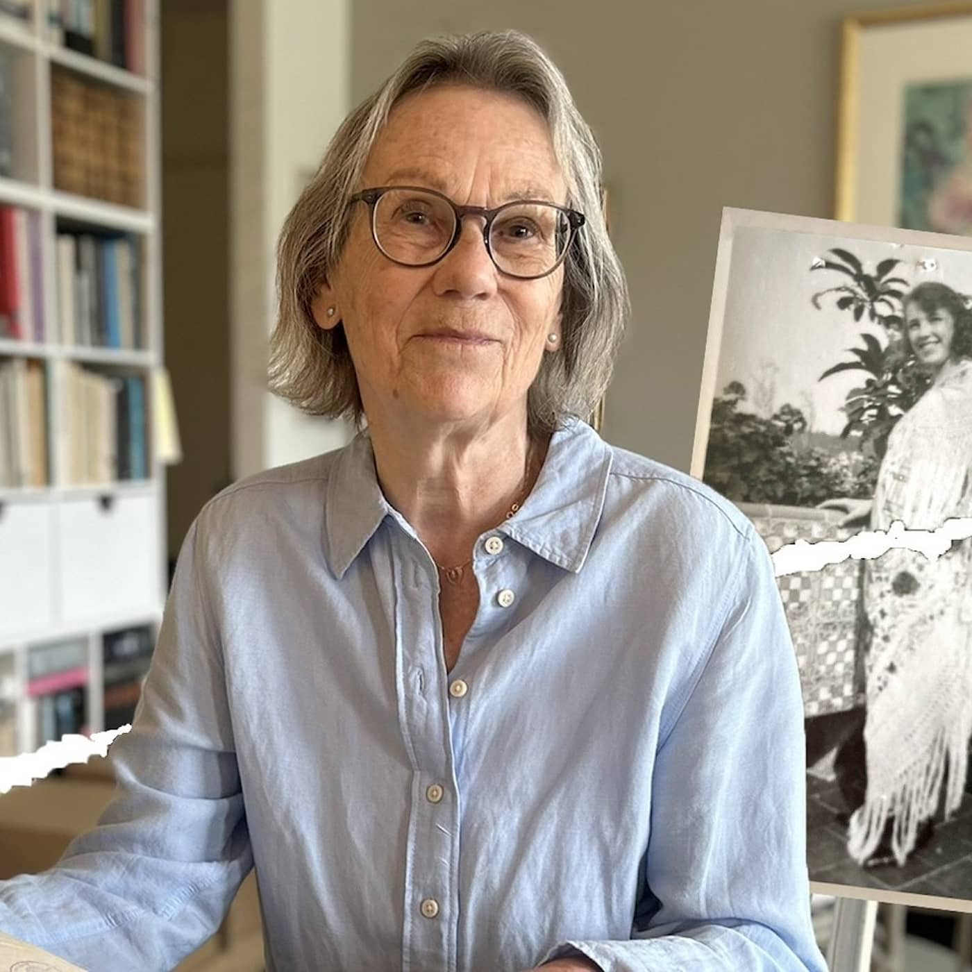Fotot ledde Barbro till sin okände bror (R) artwork