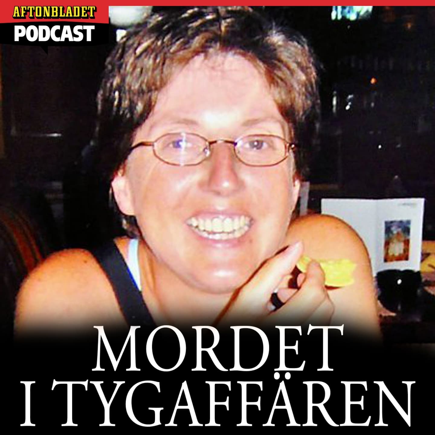 Teaser: Mordet i tygaffären (PLUS) artwork
