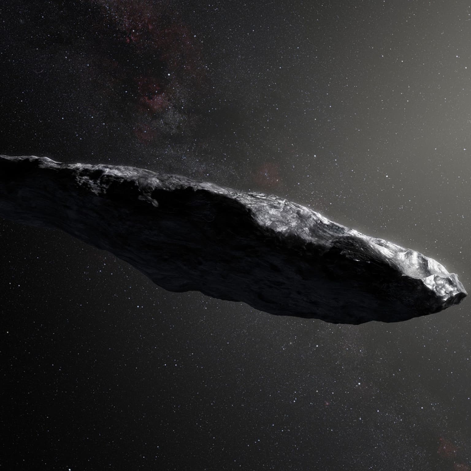 Cosmic Queries – ‘Oumuamua artwork