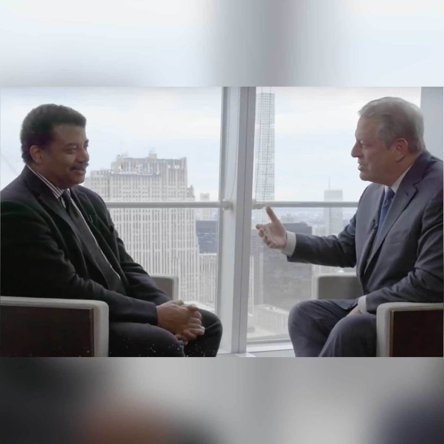 Saving the Earth, with Al Gore artwork
