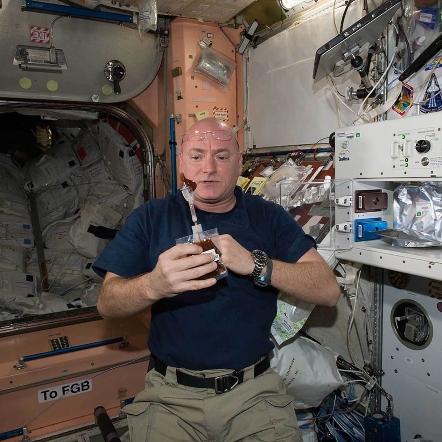 Living in Space, with Scott Kelly artwork