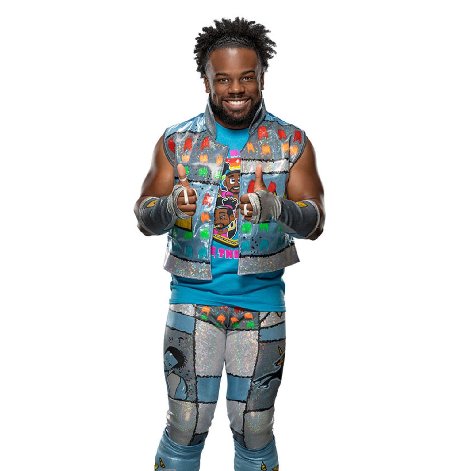 Wrestling the Pandemic, with WWE’s Xavier Woods artwork