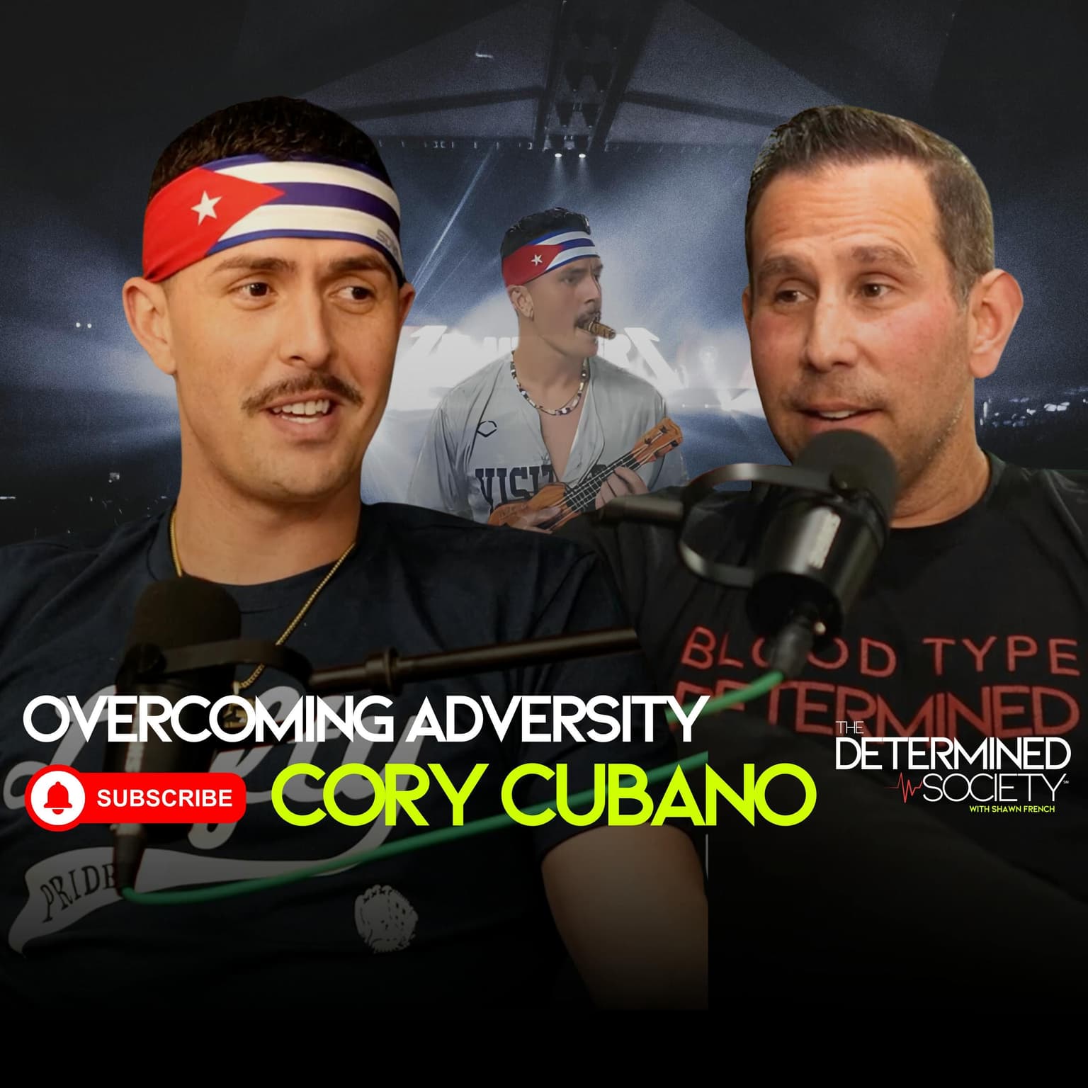 Glow in the Dark Success: Cory Cubano's Unseen Struggles and Triumphs artwork