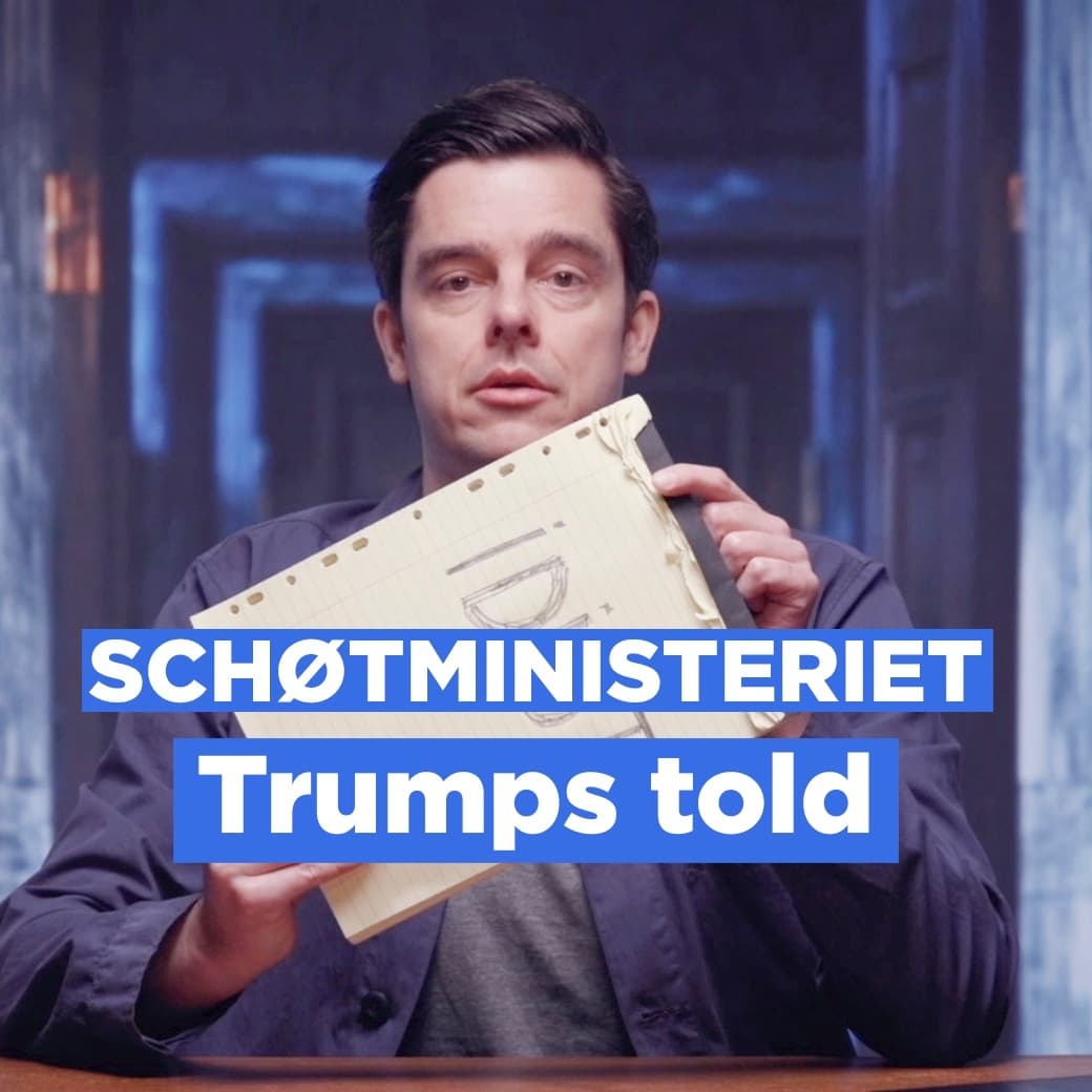 Trumps told // Schøt's NyUgesTale 4. APR 2025 artwork
