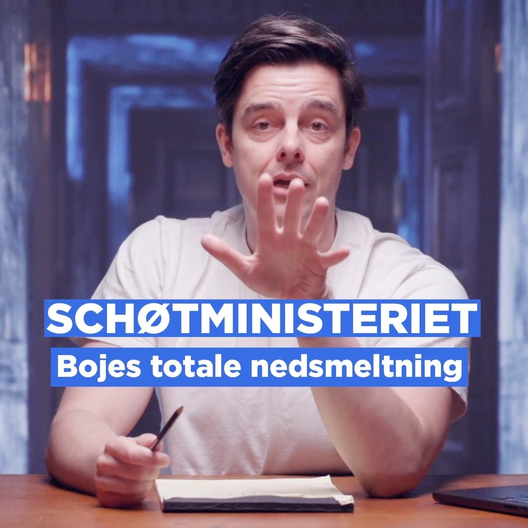 Bojes totale nedsmeltning // Schøt's NyUgesTale 8. MAJ 2026 artwork