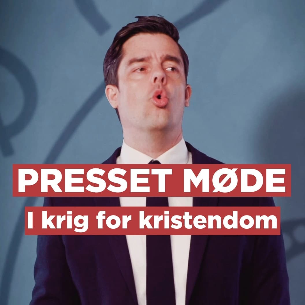 I krig for kristendom // Presset Møde i Schøtministeriet 18. JULI 2025 artwork