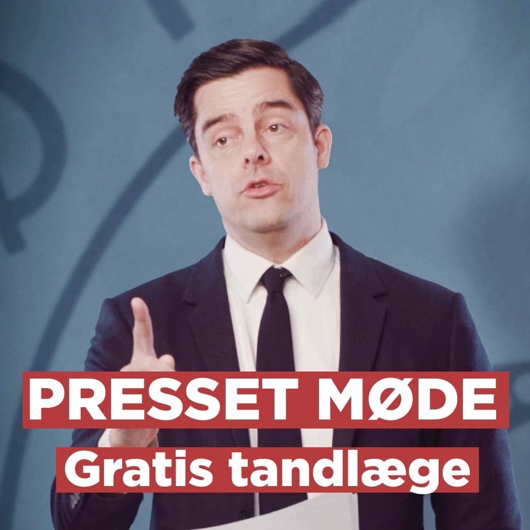 Gratis tandlæge // Presset Møde i Schøtministeriet 19. DEC 2025 artwork