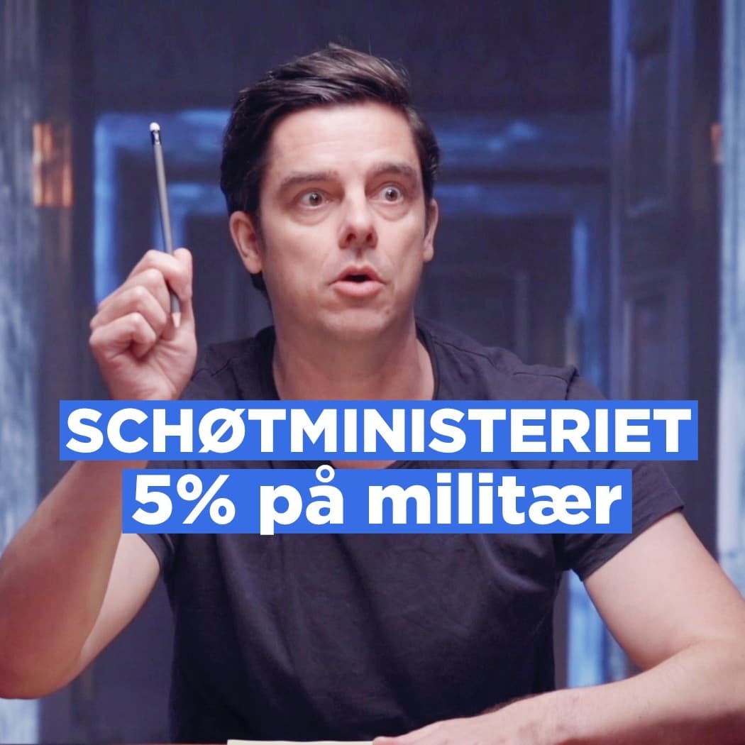 5% på militær // Schøt's NyUgesTale 6. JUNI 2025 artwork
