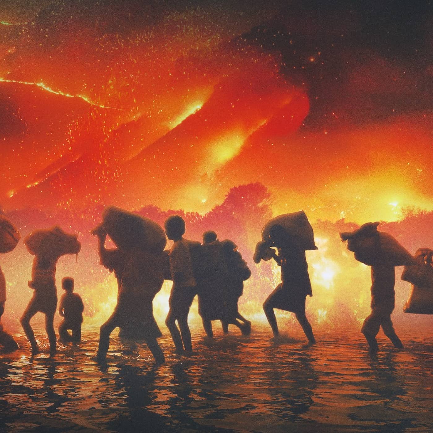 På flykt från klimatet artwork