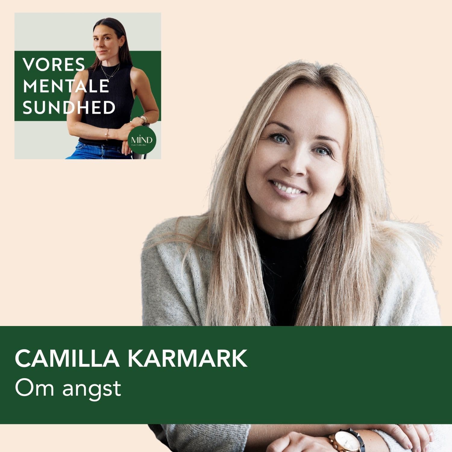 Psykolog, Camilla Karmark, om angst: hvorfor, hvad, hvordan og misforståelser om emnet artwork