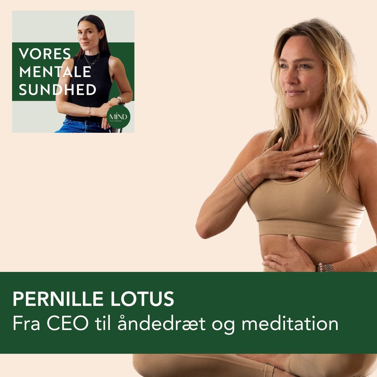 Om hvorfor CEO og iværksætter, Pernille Lotus, i dag er åndedræts- og meditationslærer artwork