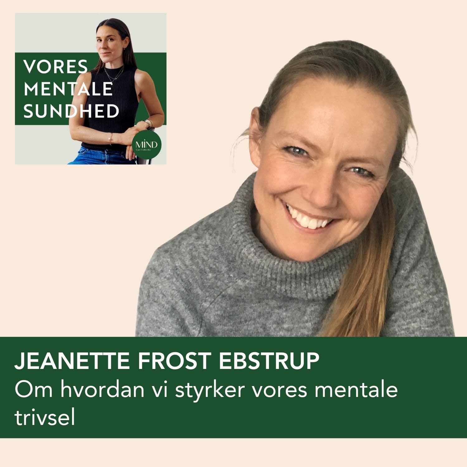 Om hvad vi selv kan gøre for at styrke vores mentale trivsel med ph.d. i mental sundhed Jeanette Frost Ebstrup (genudsendelse) artwork