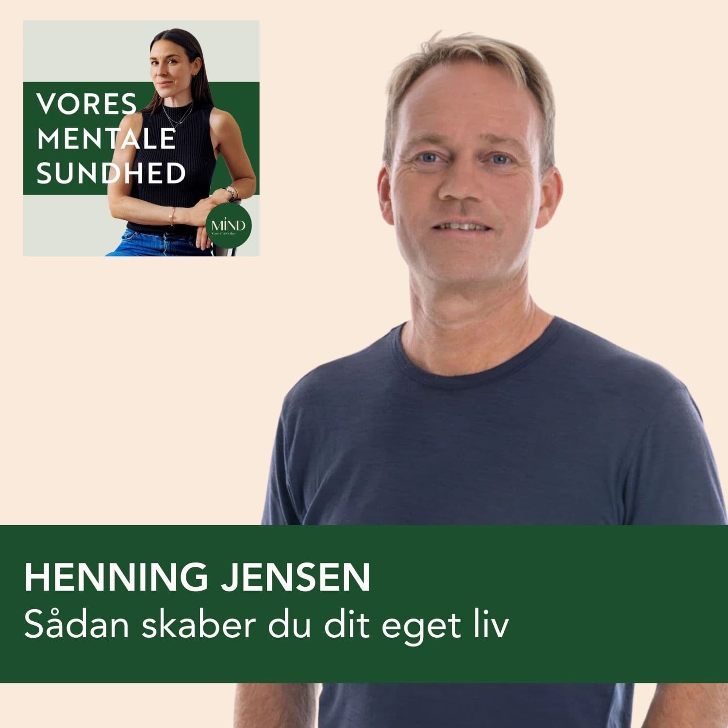 Hvordan du kan skabe dit eget liv med dine tanker og følelser – med afsæt i kvantefysikken med Henning Jensen artwork