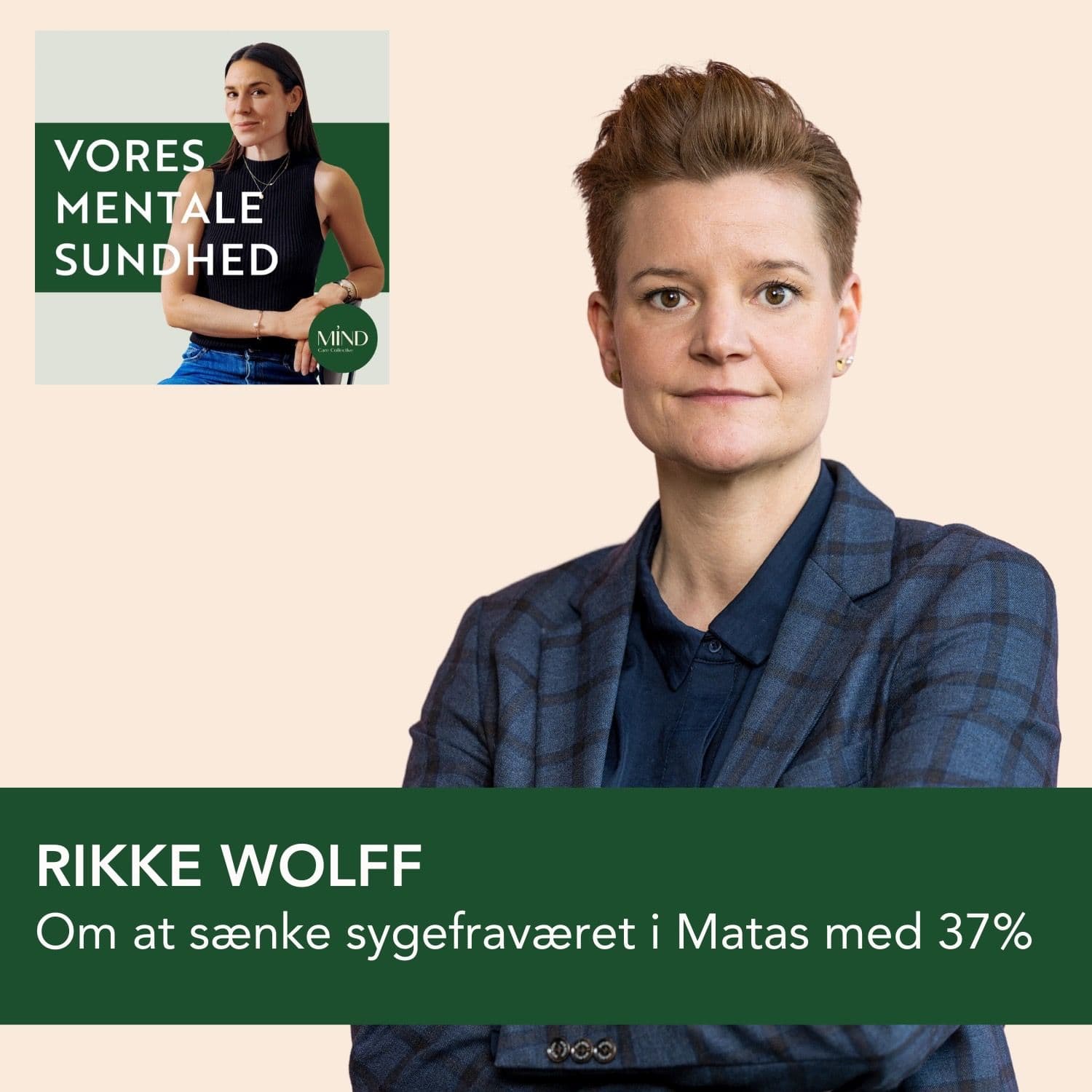 Om hvordan Matas sænkede sygefraværet med 37%. En virksomhedscase med HR-direktør i Matas, Rikke Wolff artwork